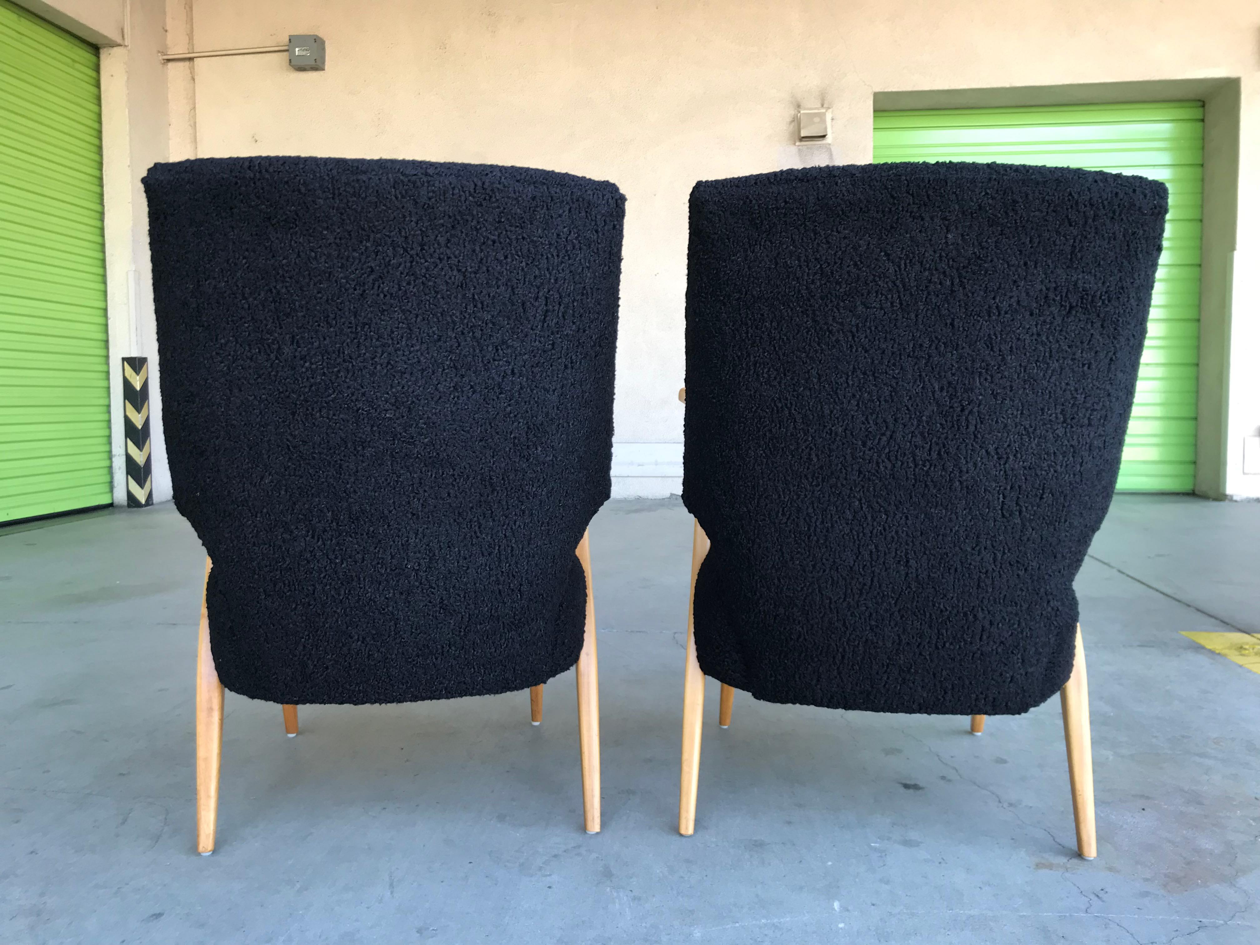 Mid Century Modern Lounge Chairs   In Good Condition For Sale In Los Angeles, CA