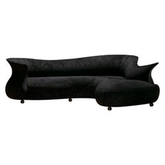 Mid Century Sculptural Made to Measure Amphora Corner sofa