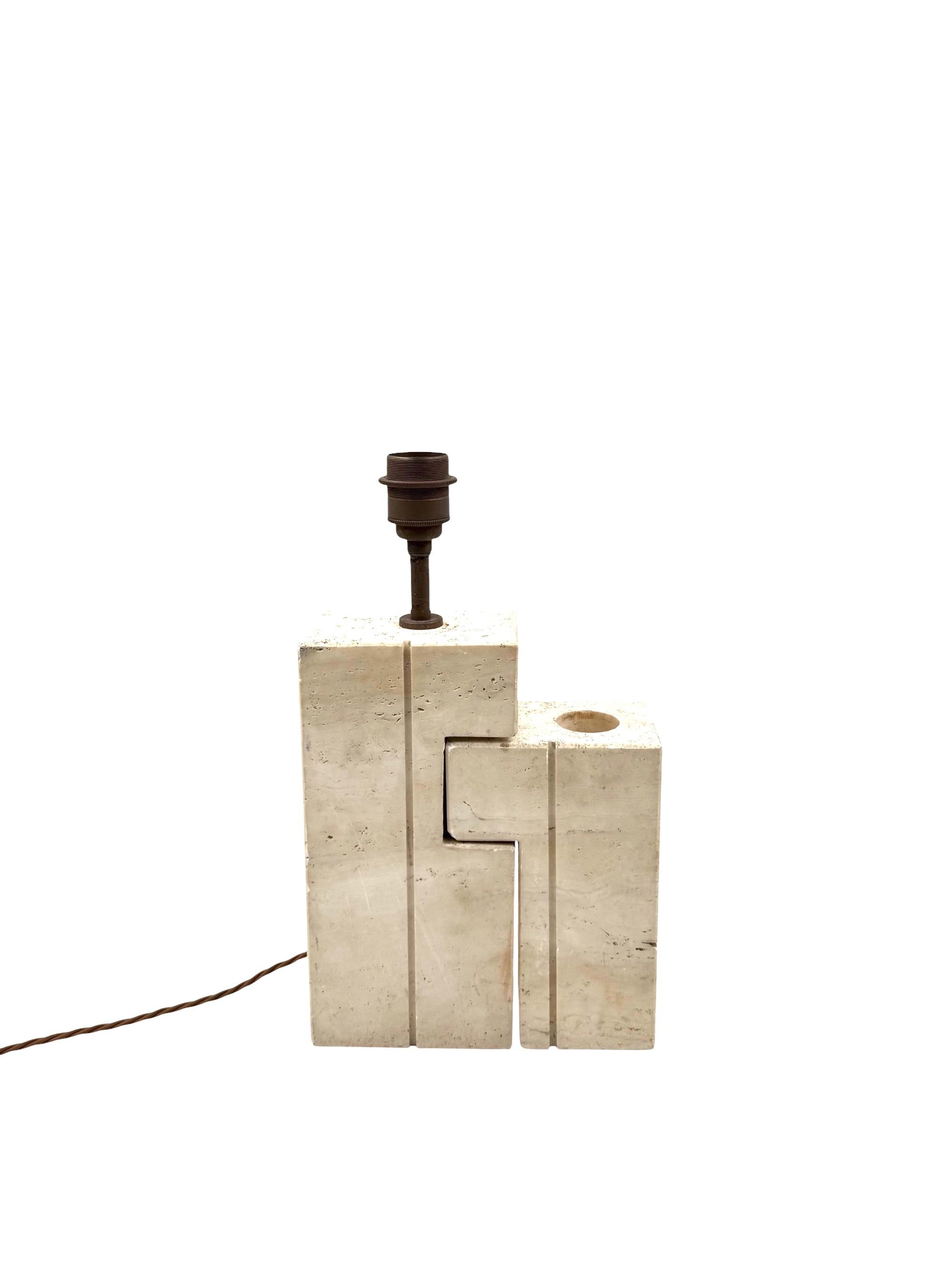 Lampe de table sculpturale du milieu du siècle, Giulio Cesari, Nucleo Sormani Italie 1960 en vente 3