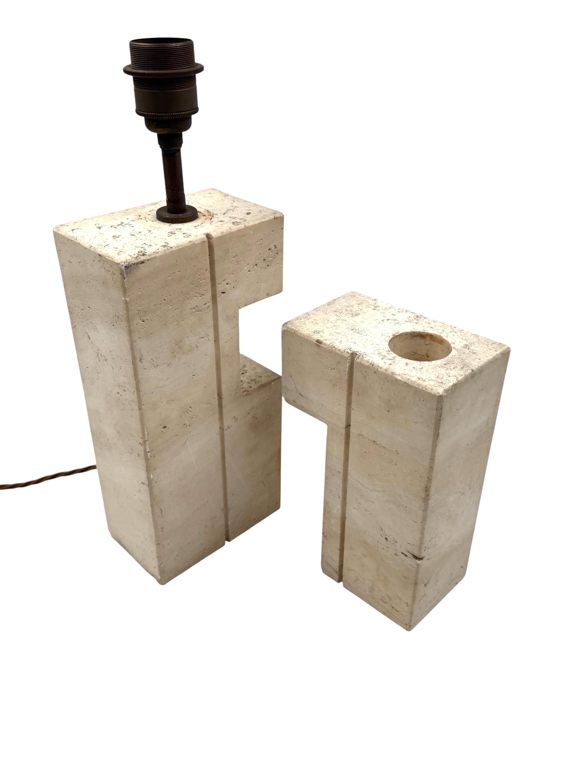 Lampe de table sculpturale du milieu du siècle, Giulio Cesari, Nucleo Sormani Italie 1960 en vente 8