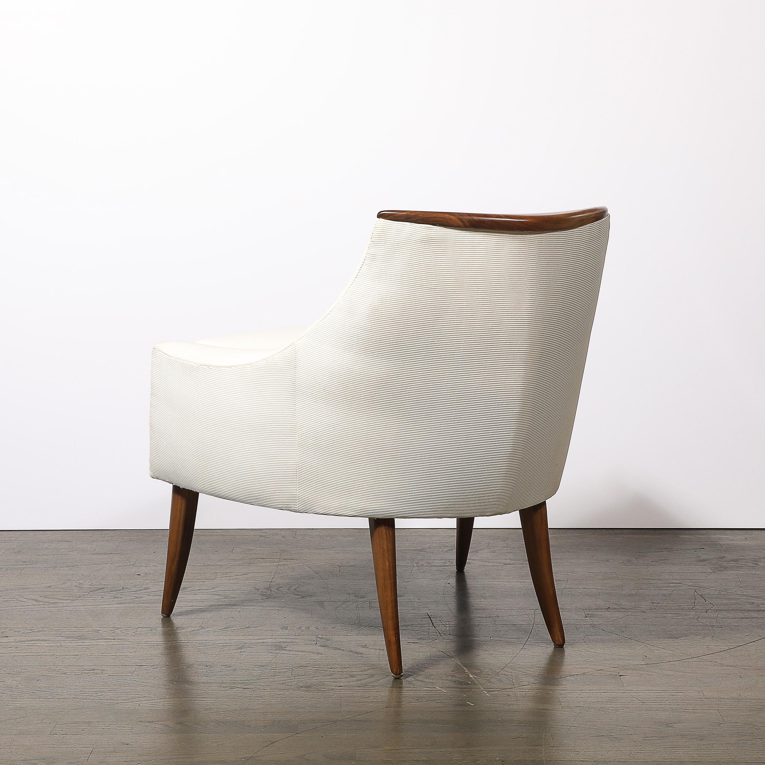 Mid-Century Sculptural & Tapered Lounge Chairs in Walnut By Adrian Pearsall For Sale 3