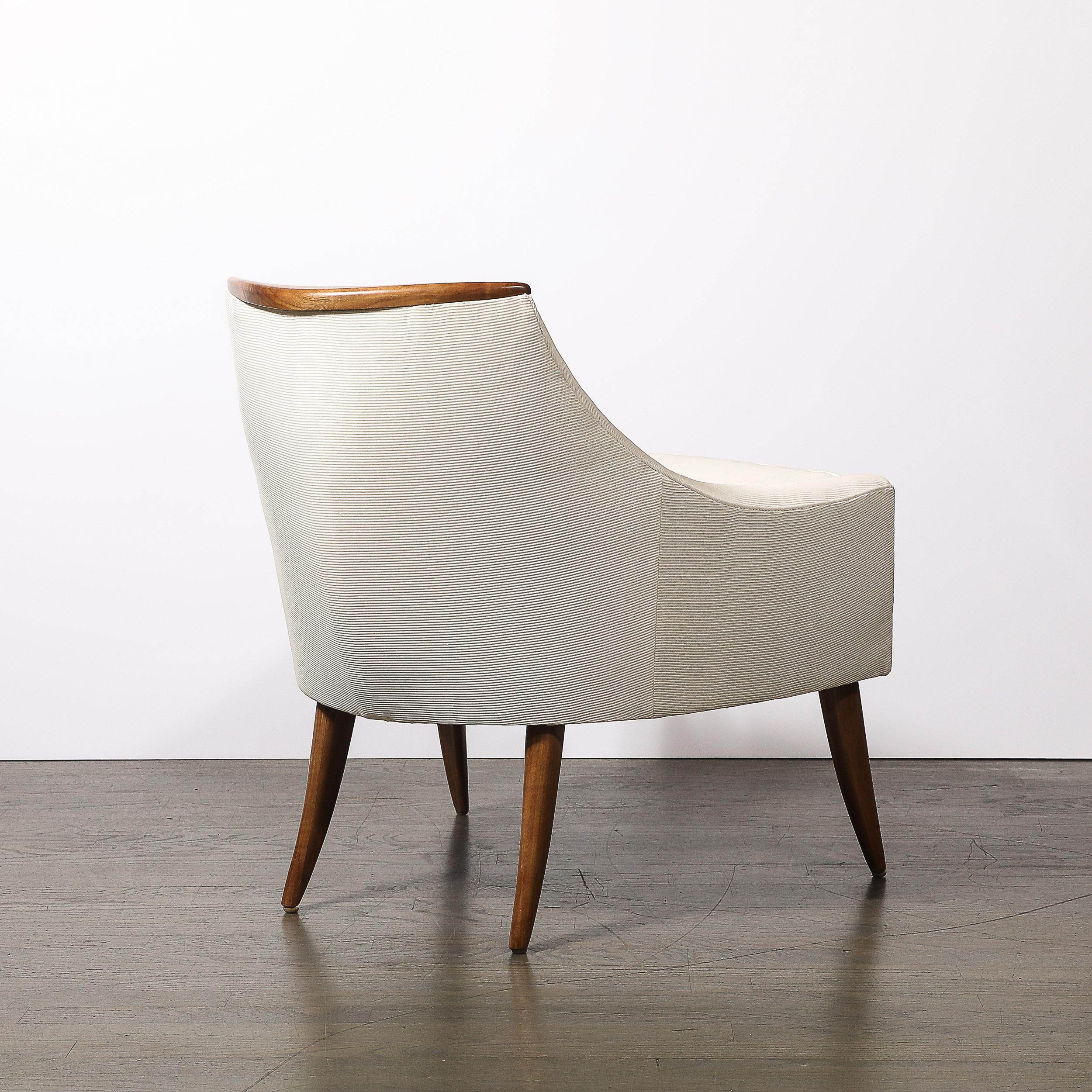 Mid-Century Sculptural & Tapered Lounge Chairs in Walnut By Adrian Pearsall For Sale 5