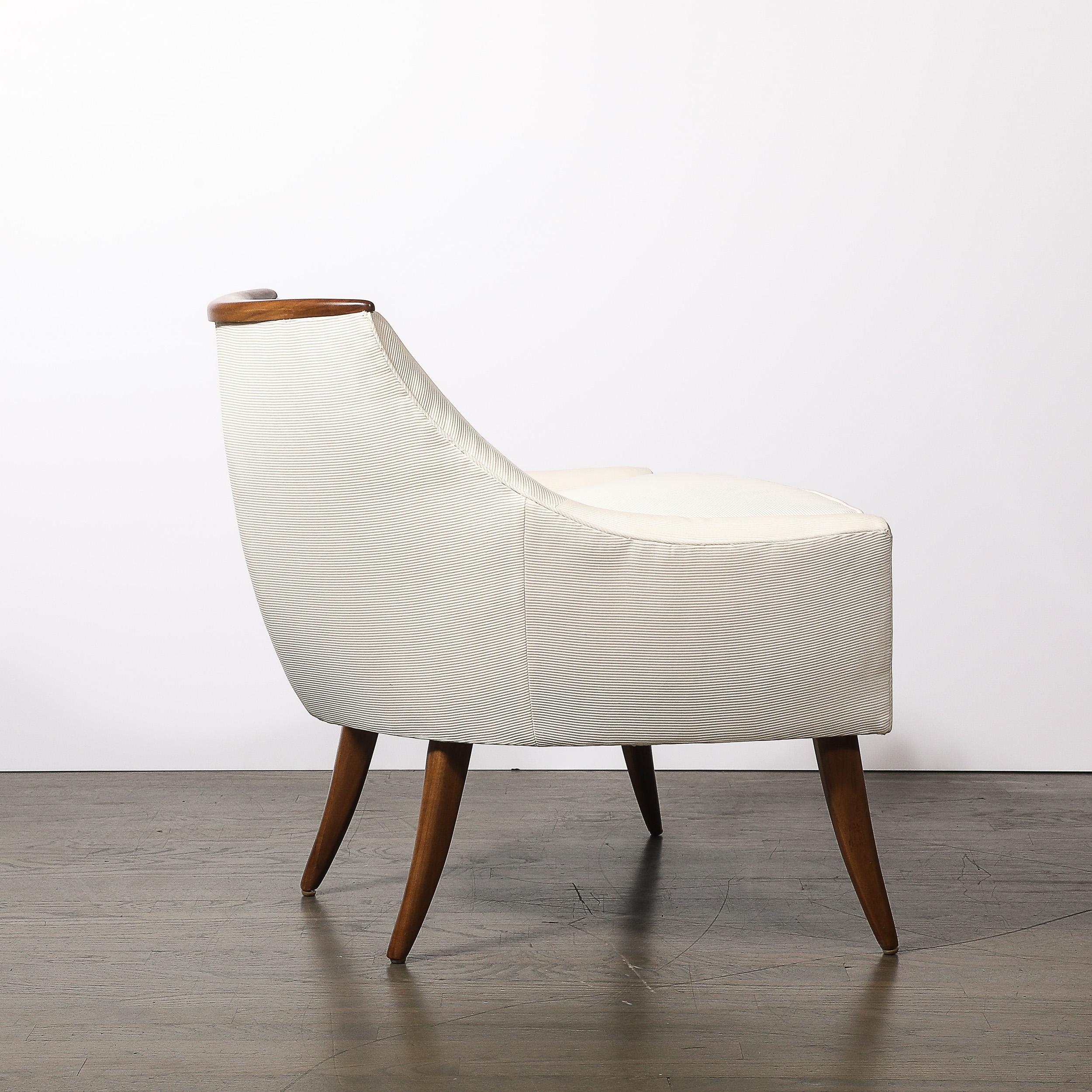 Mid-Century Sculptural & Tapered Lounge Chairs in Walnut By Adrian Pearsall For Sale 6