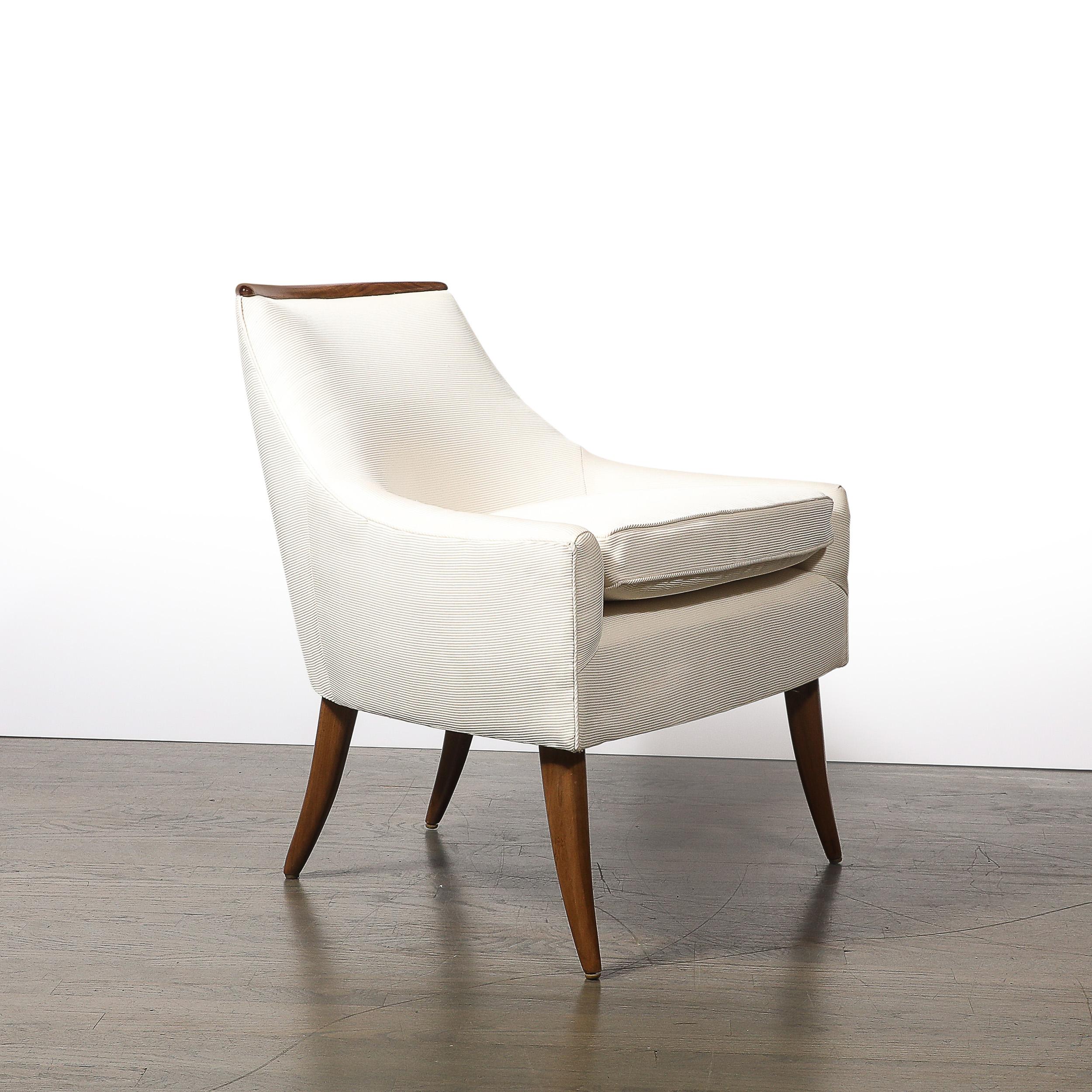 Mid-Century Sculptural & Tapered Lounge Chairs in Walnut By Adrian Pearsall For Sale 8