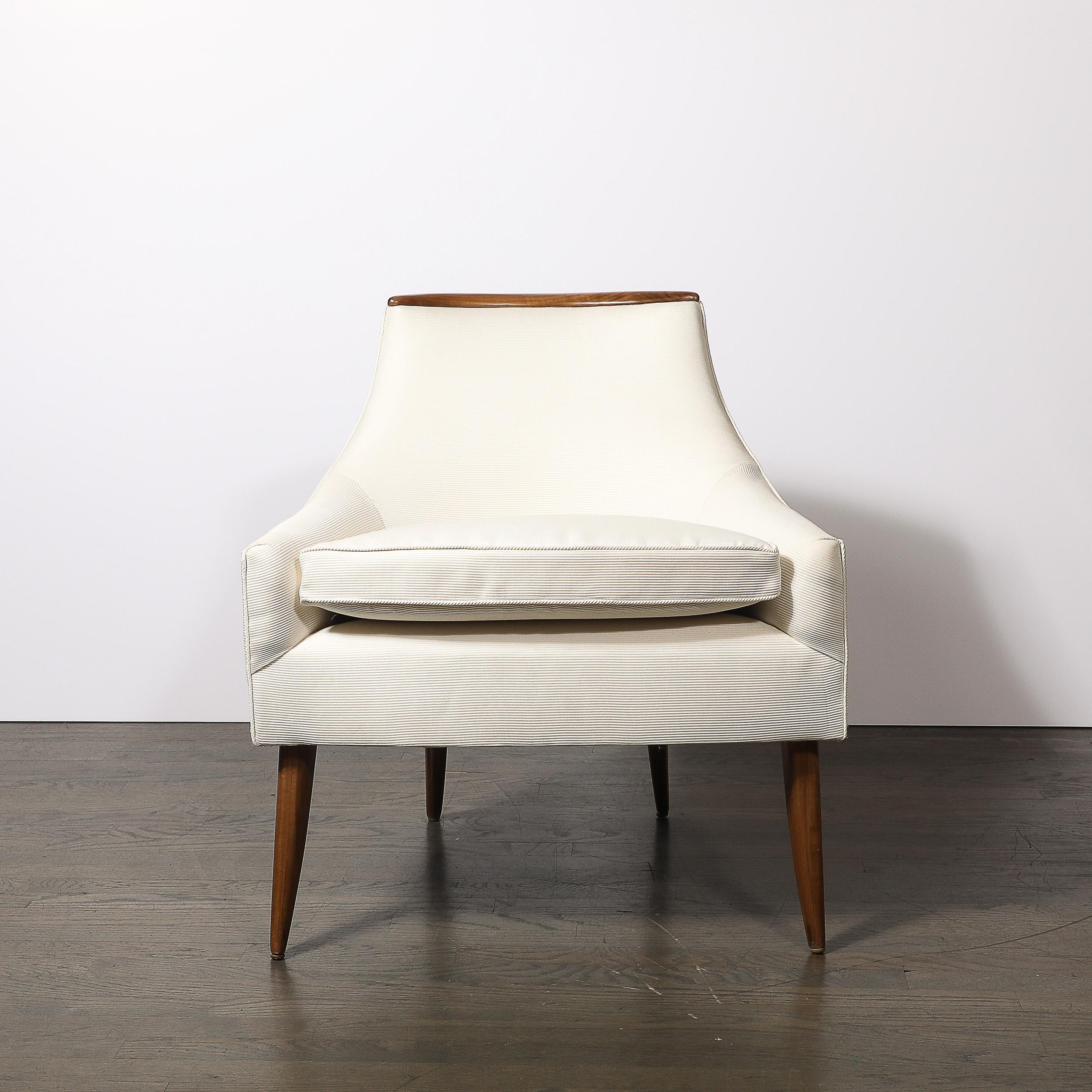 Mid-Century Modern Mid-Century Sculptural & Tapered Lounge Chairs in Walnut By Adrian Pearsall For Sale