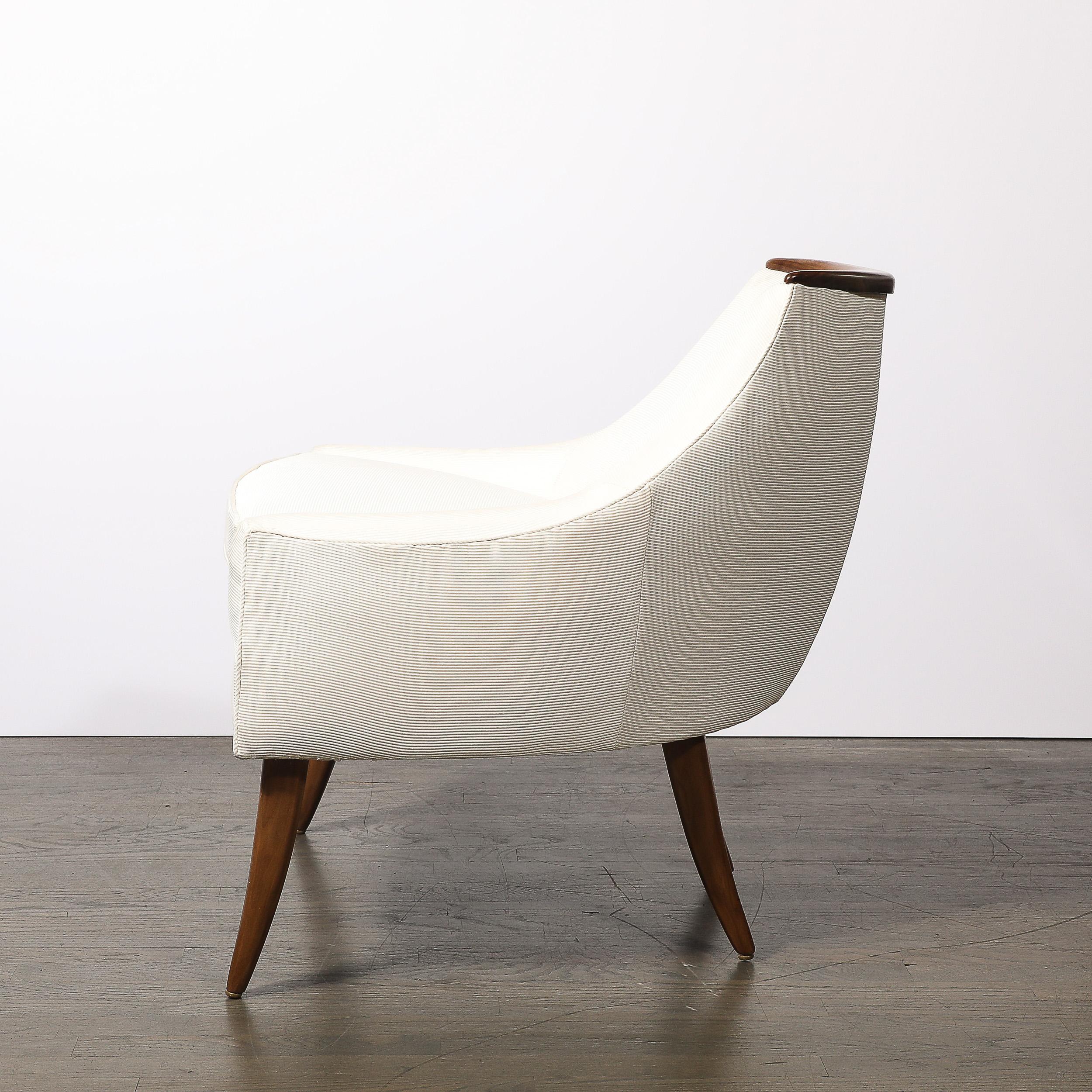 Mid-Century Sculptural & Tapered Lounge Chairs in Walnut By Adrian Pearsall For Sale 2