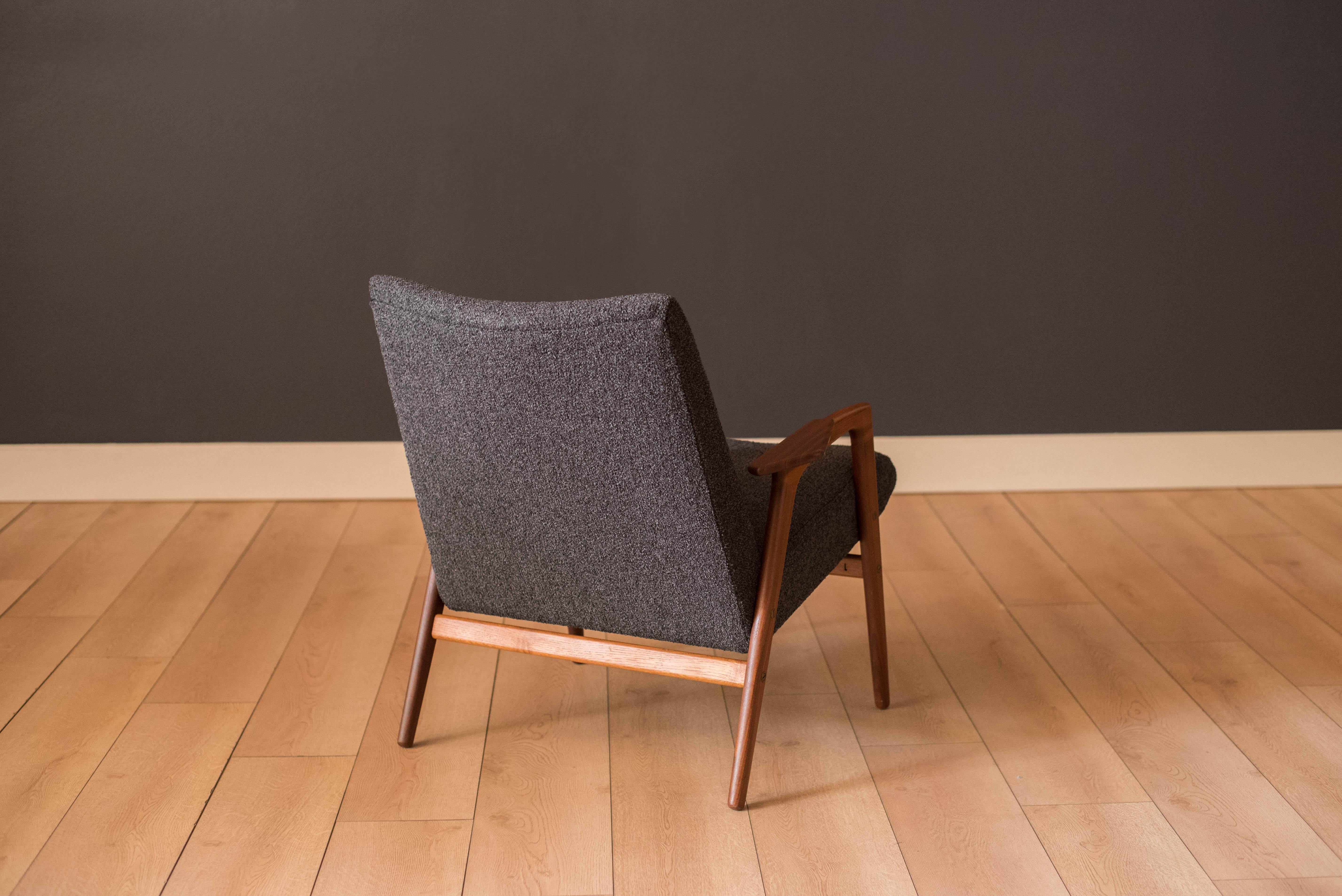Mid Century Sculptural Teak Lounge Chair by Yngve Ekström for Pastoe 4