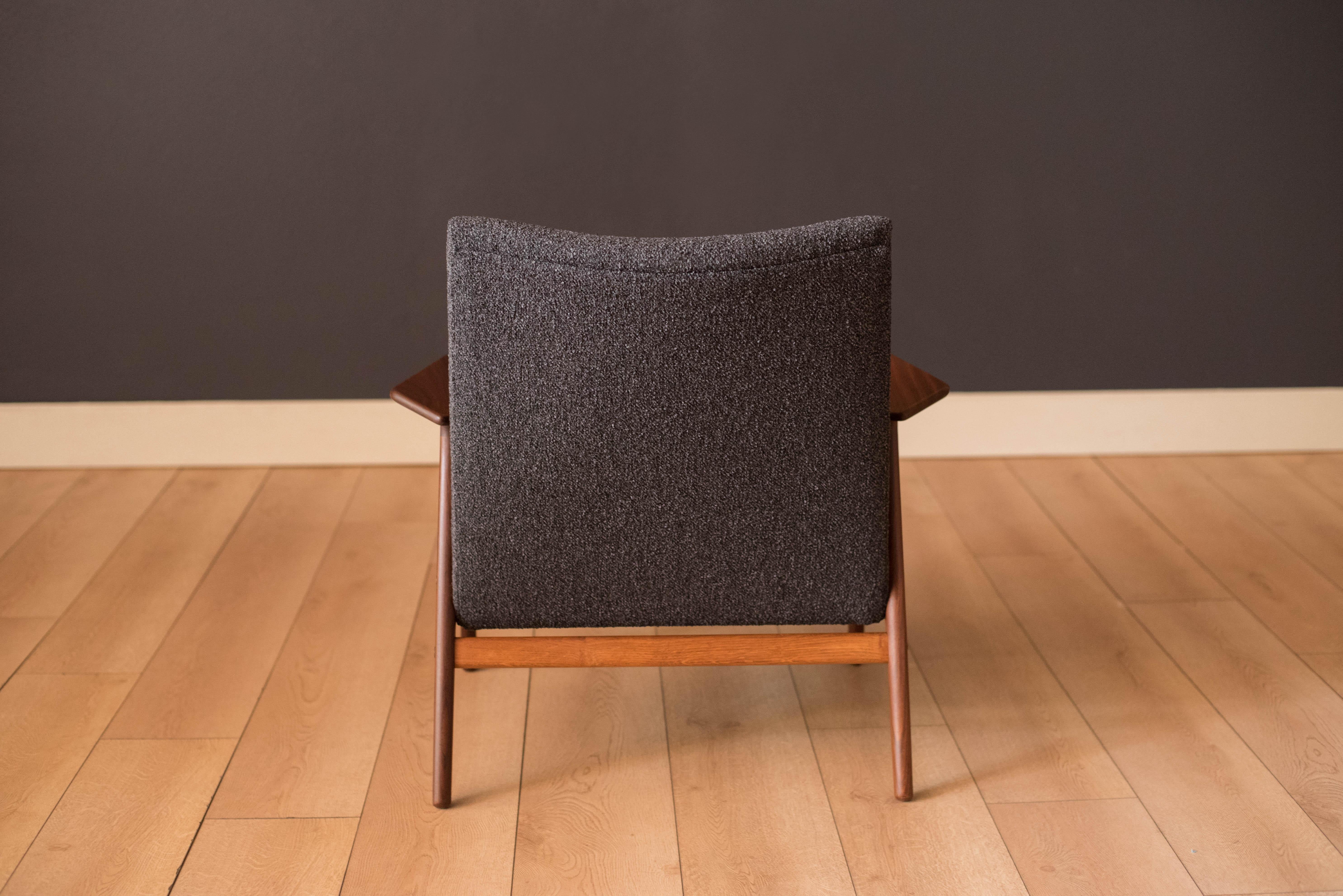 Mid Century Sculptural Teak Lounge Chair by Yngve Ekström for Pastoe 5