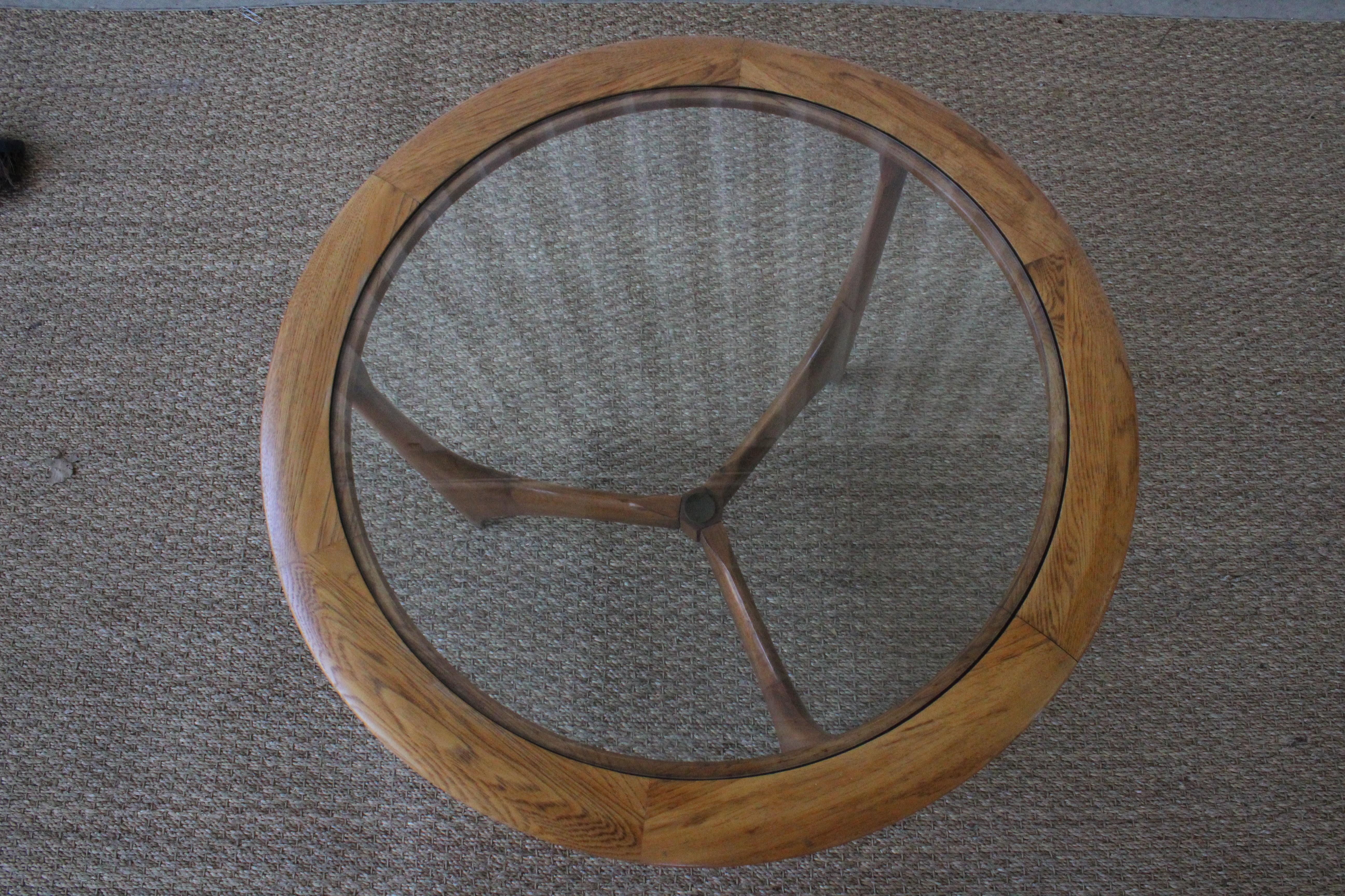 Mid-Century Sculptural Walnut Side Table by Lane, U.S.A, 1960s 1