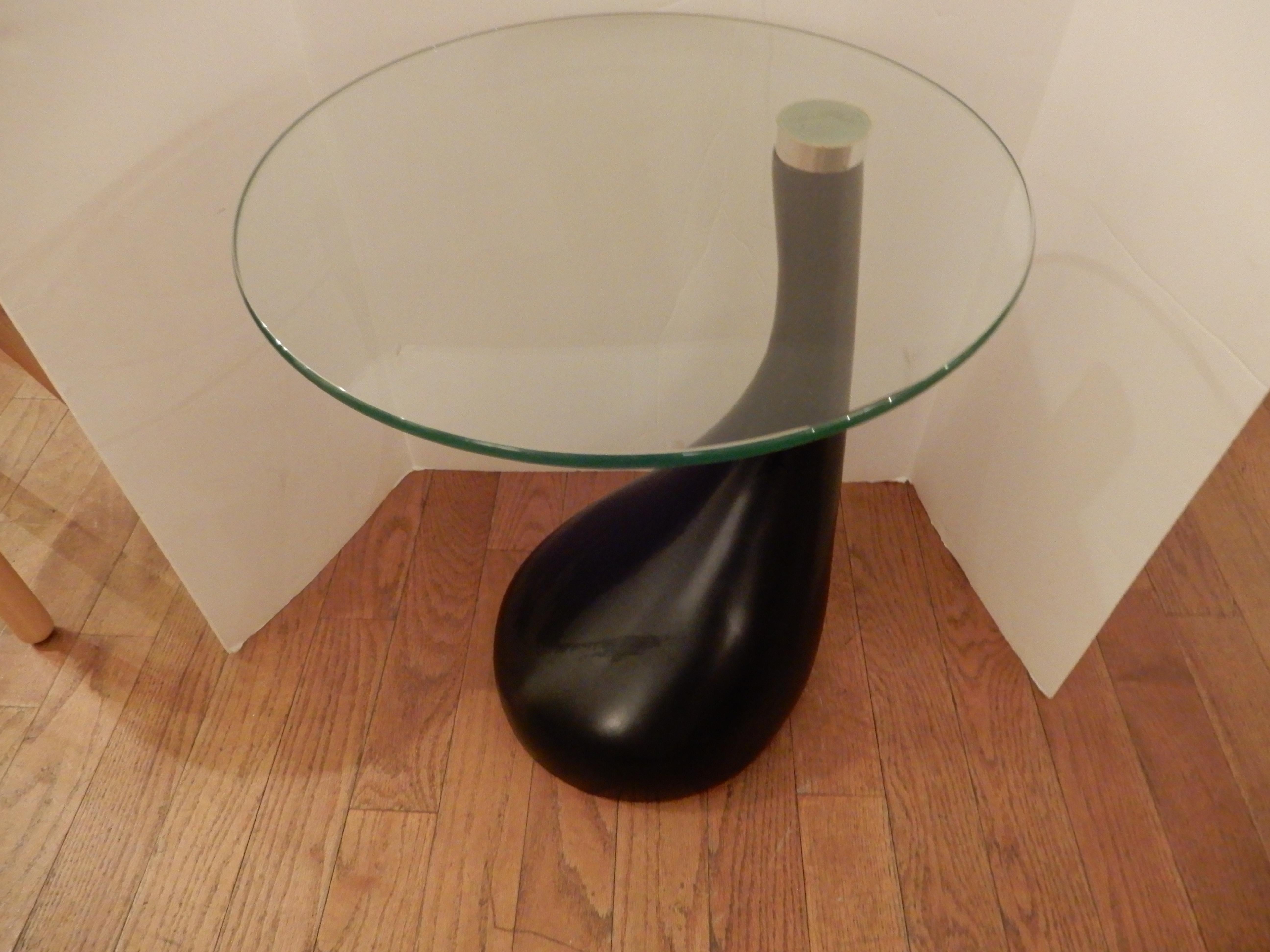 Mid-Century Modern Midcentury Sculptural Wood Based Side Table