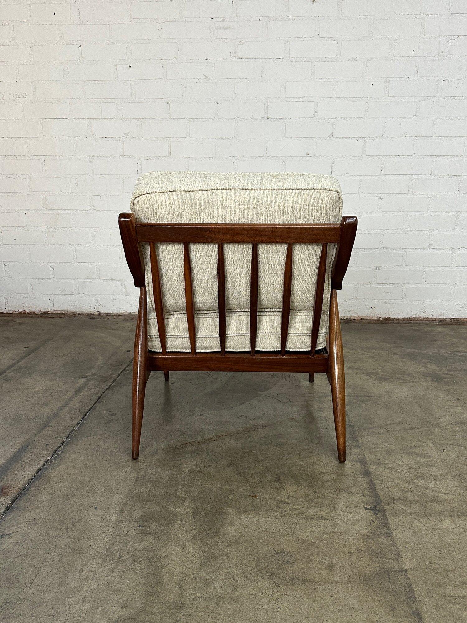 Mid Century Sculptural Wood Lounge Chair In Good Condition For Sale In Los Angeles, CA