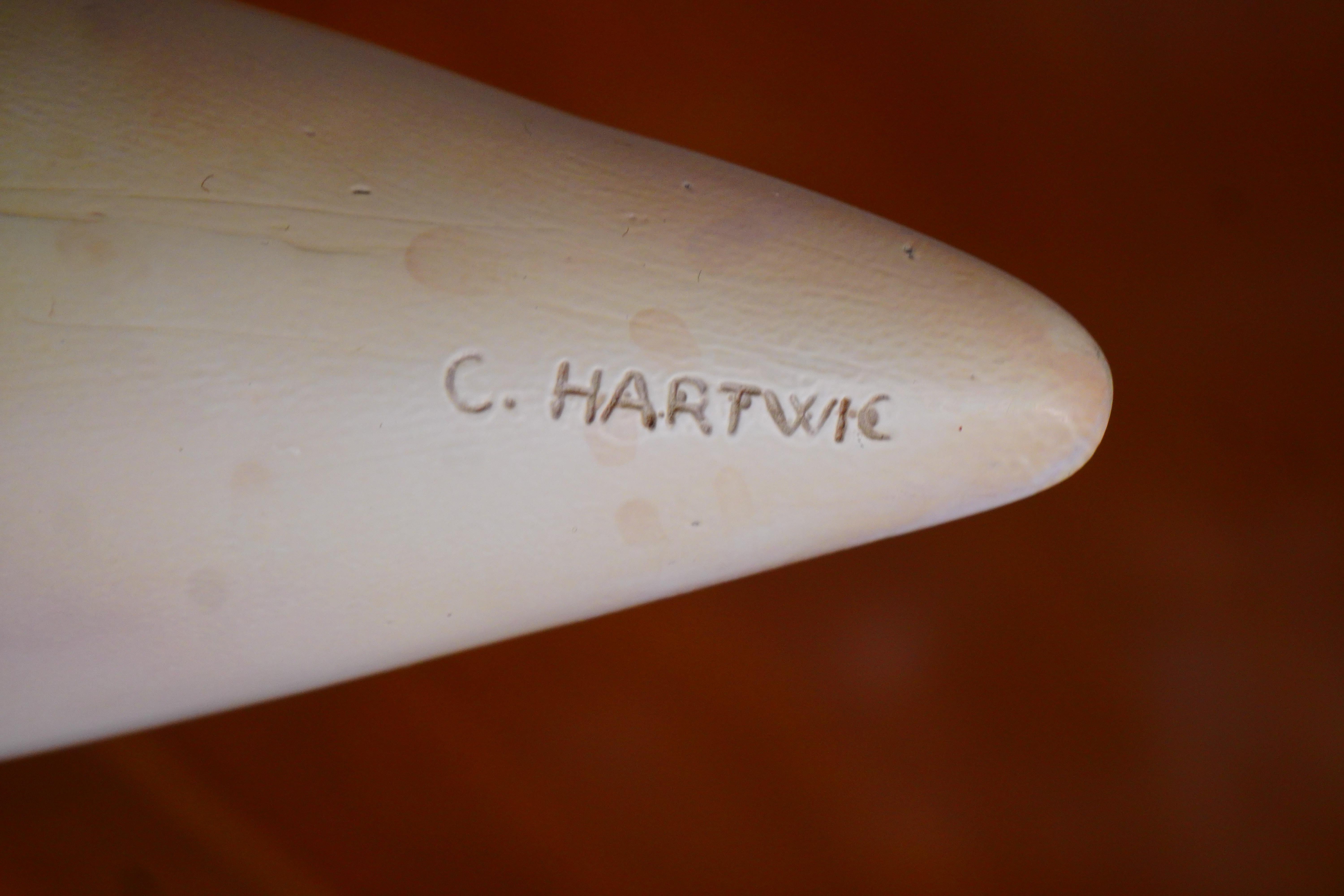 Sculpture du milieu du siècle de Cleo Hartwig intitulée 