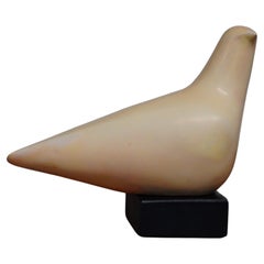 Mid-Century Sculpture by Cleo Hartwig titled "Peace Dove"