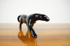 Mid-Century Sculpture of Black Panther, 1960s