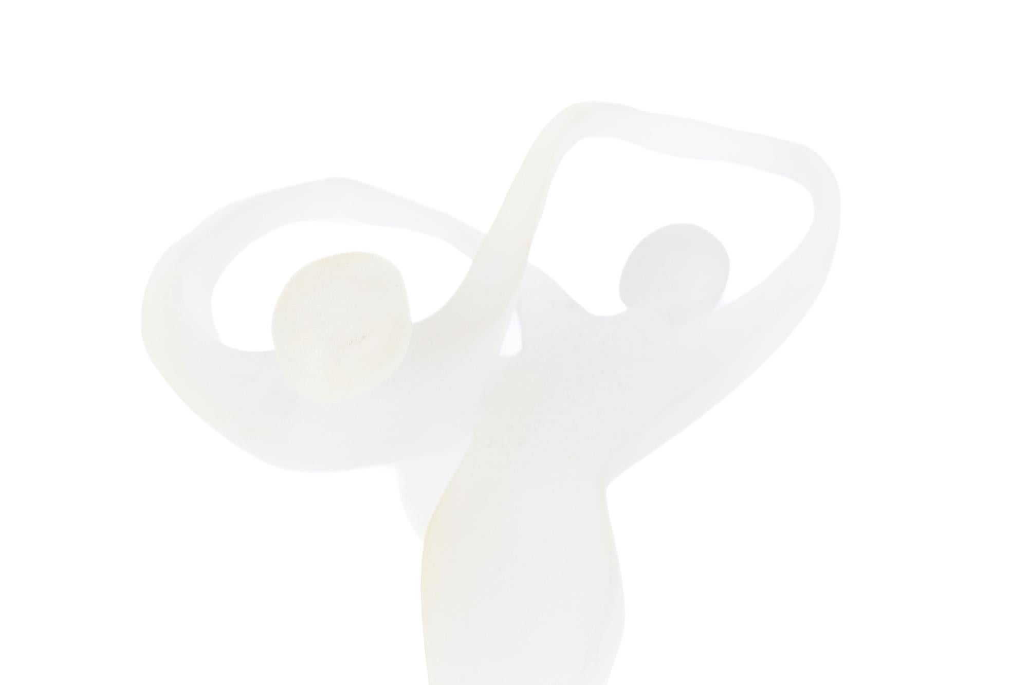 Mid Century Sculpture of Two People Dancing For Sale 5
