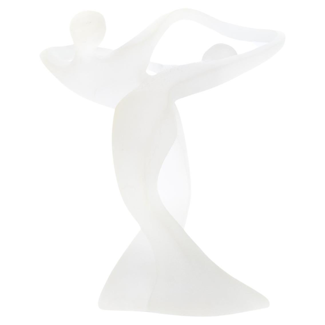Mid Century Sculpture of Two People Dancing For Sale