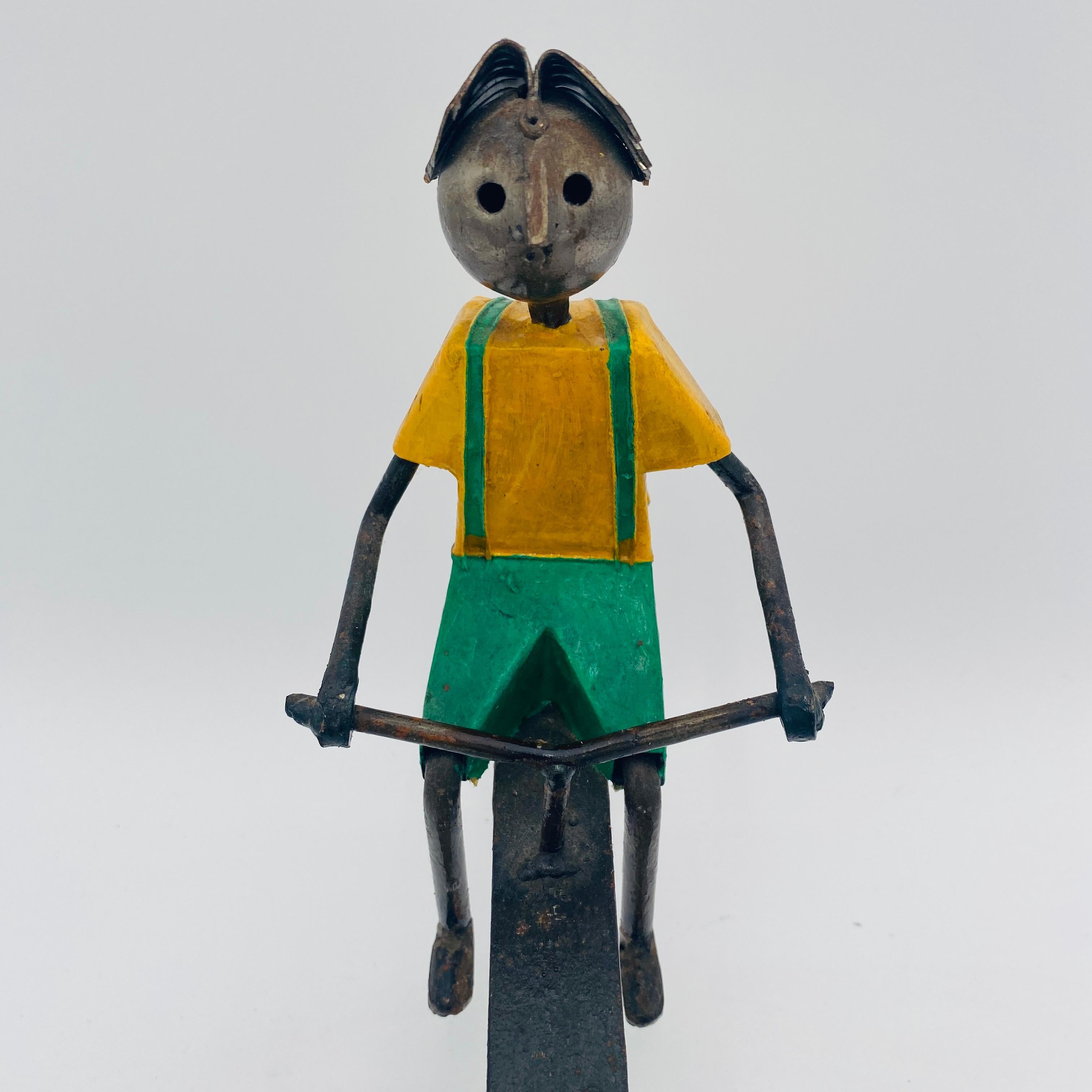 Mid Century Sculpture See Saw Signed Manuel Felguérez 1960s in vendita 2