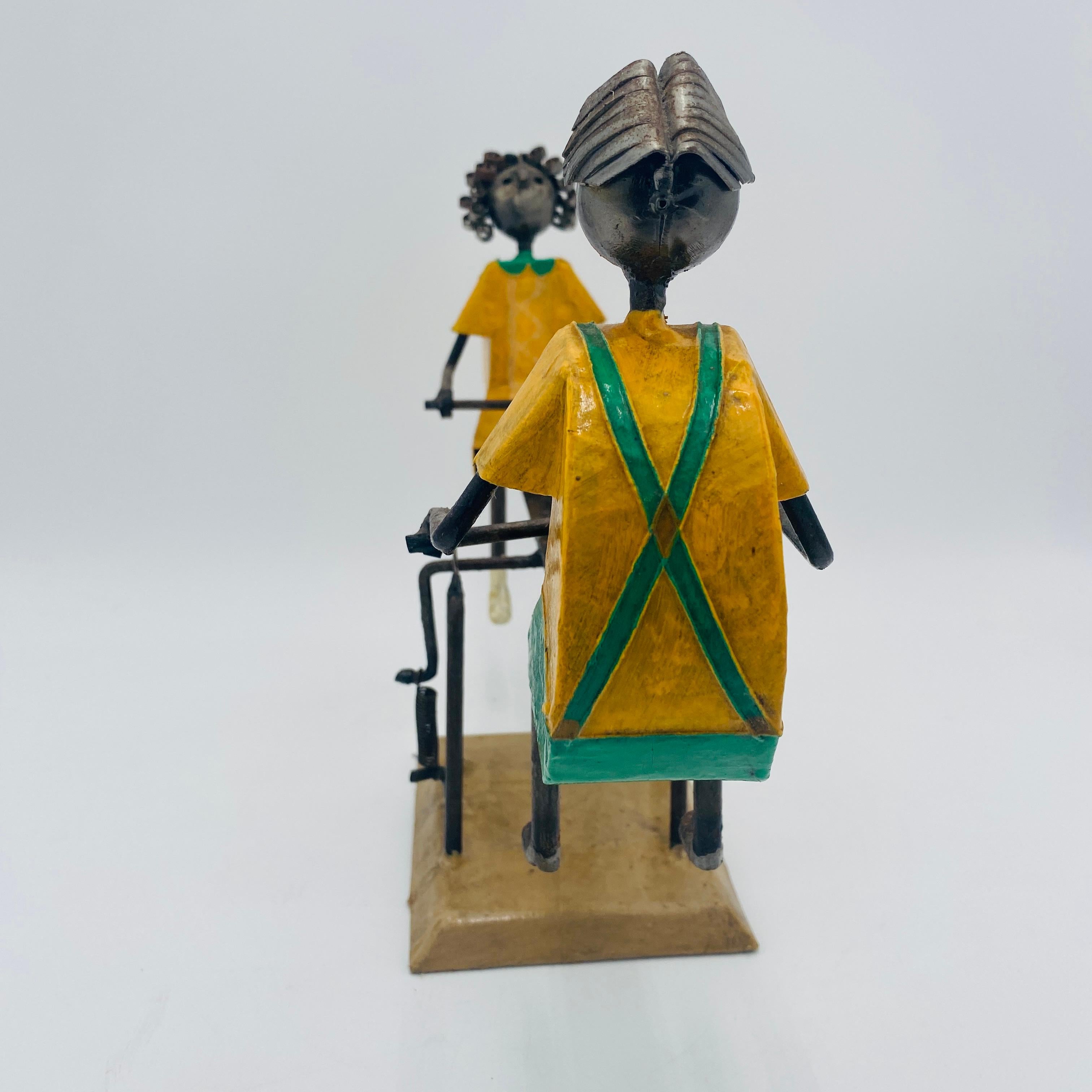 Mid Century Sculpture See Saw Signed Manuel Felguérez 1960s in vendita 3