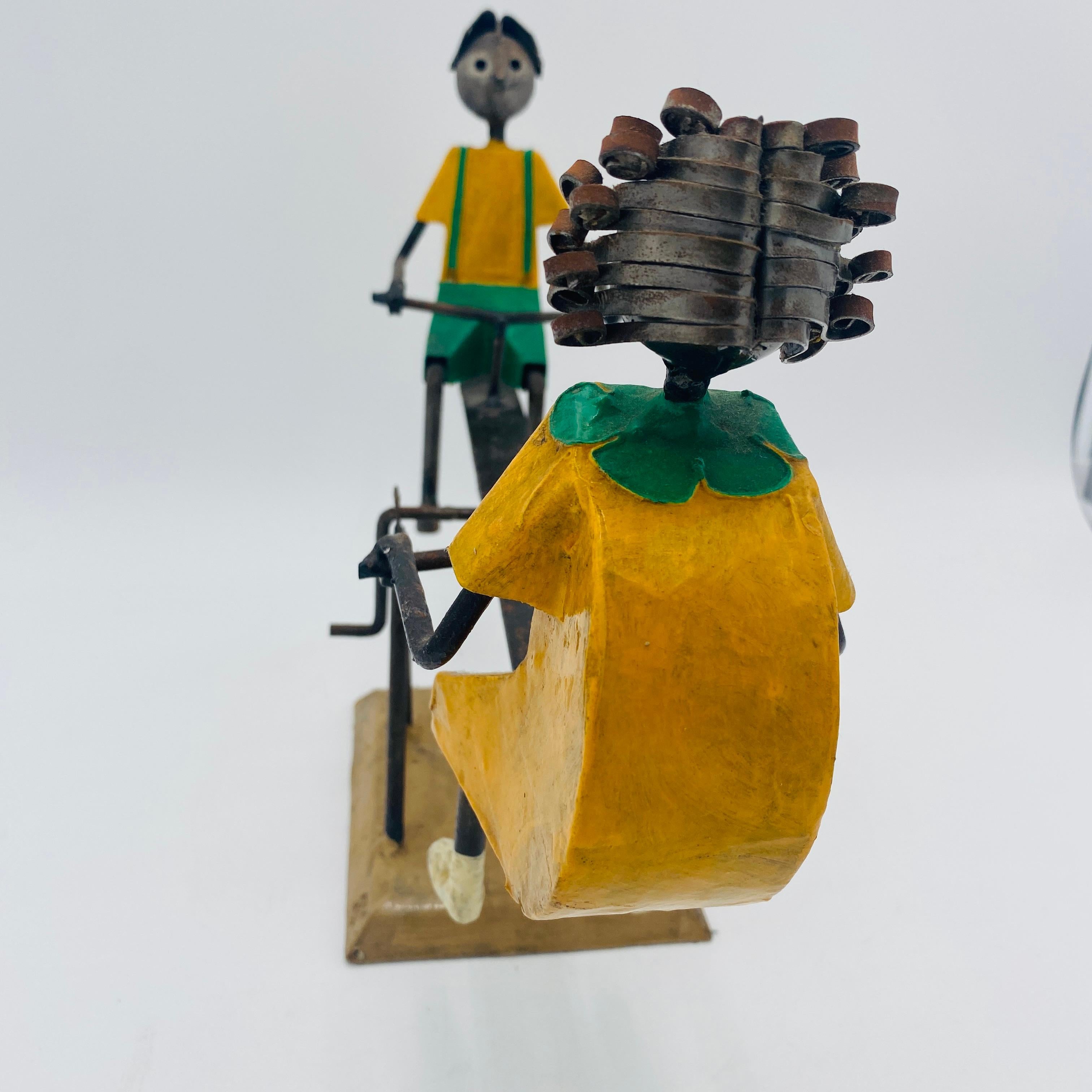 Mid Century Sculpture See Saw Signed Manuel Felguérez 1960s in vendita 4