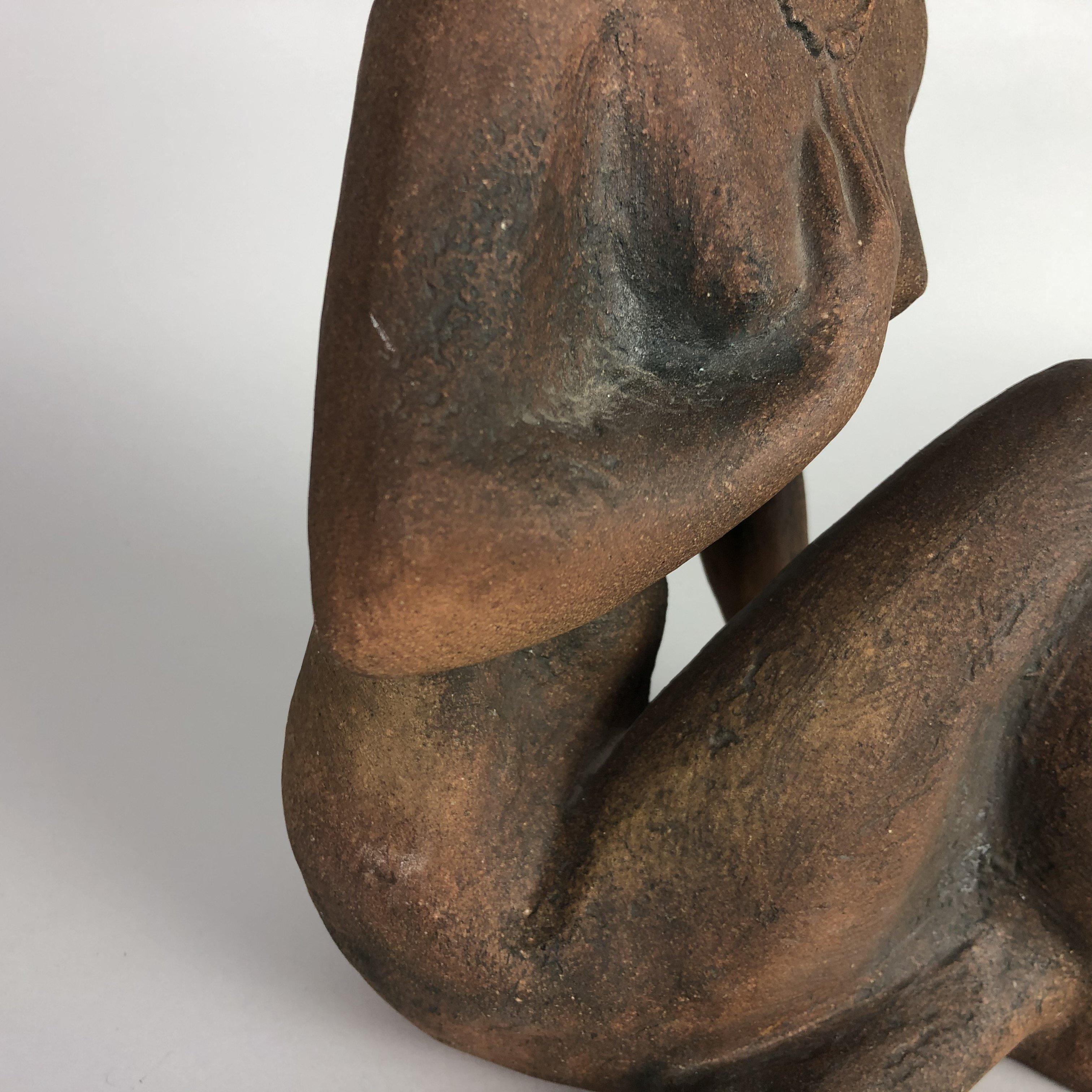 Ceramic Mid-century Sculpture Signed by Bohumil Kokrda, 1967