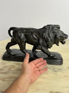 Mid-Century Sculpture "The Walking Lion", 1930s