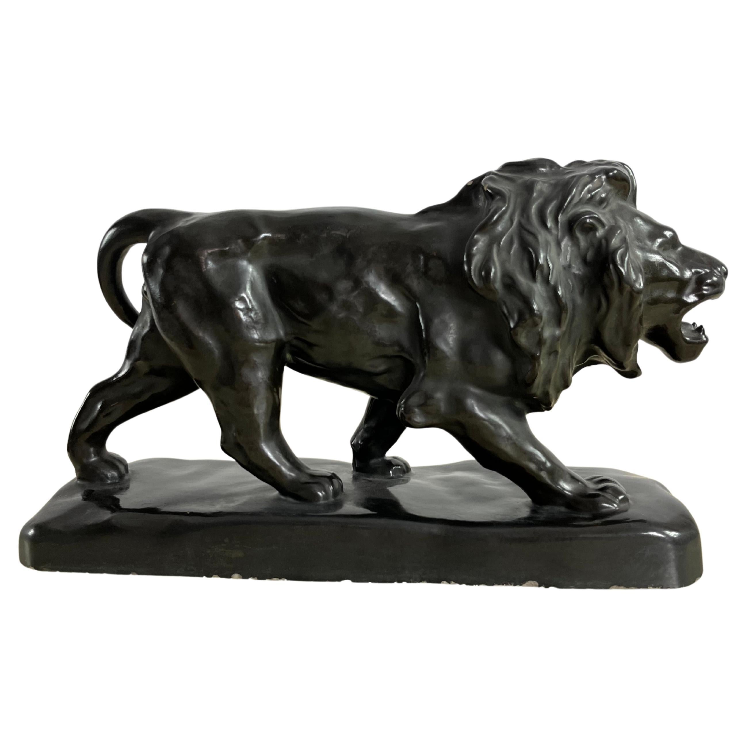 Mid-Century Sculpture "The Walking Lion", 1930s