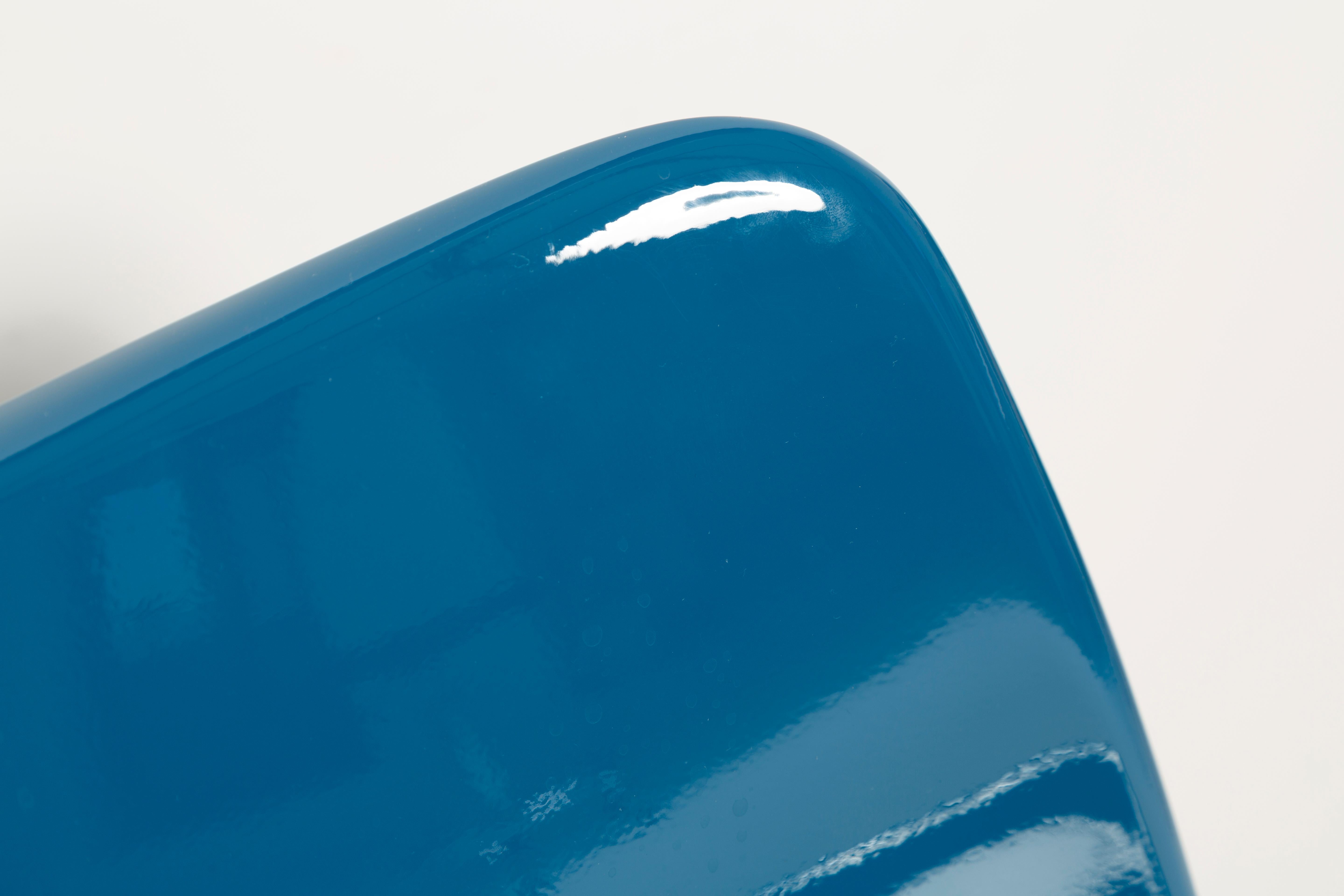 Mid Century Sea Blue Cado Chair, Steen Østergaard, Europe, 1960s For Sale 5