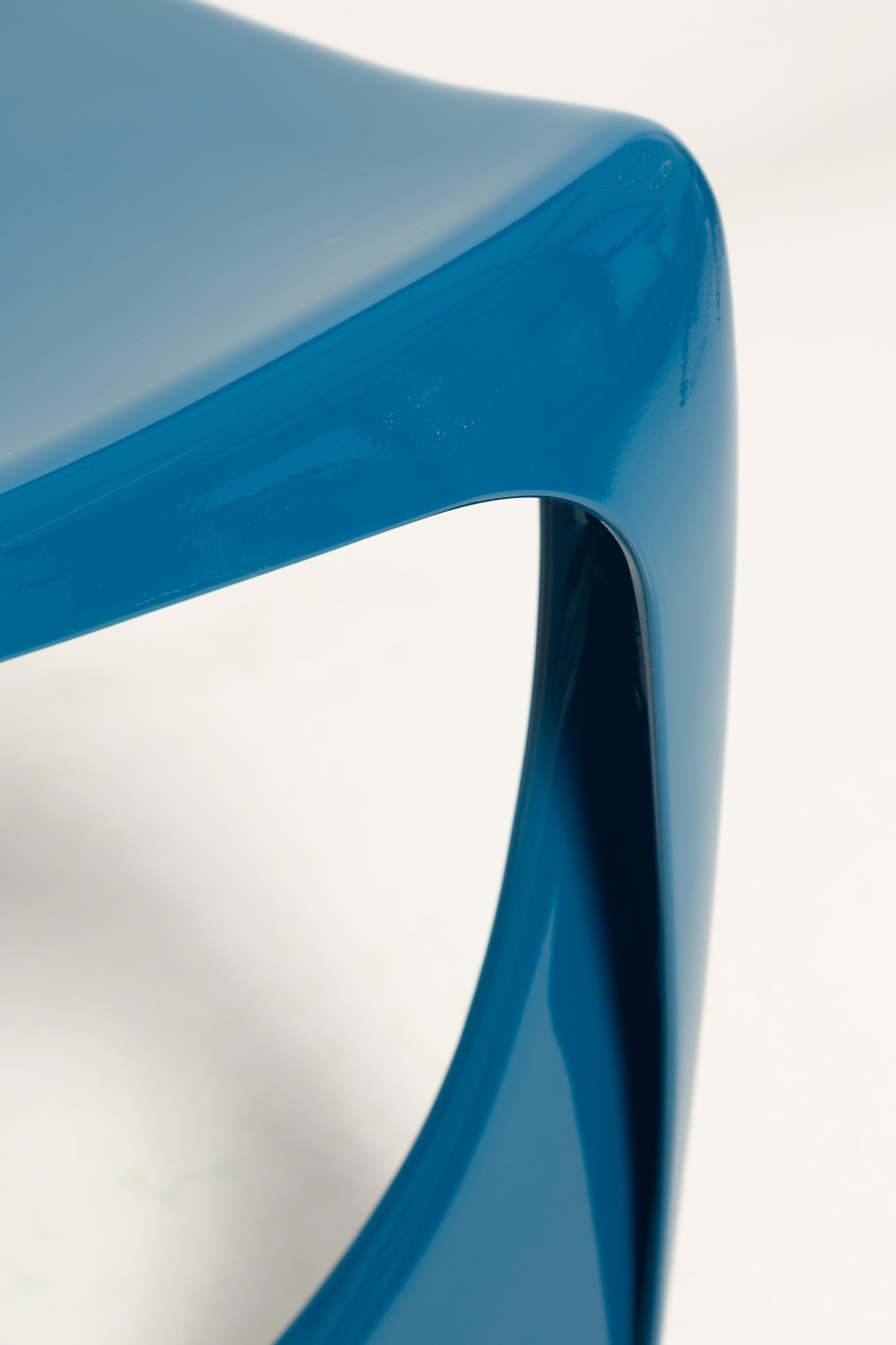 Mid Century Sea Blue Cado Chair, Steen Østergaard, Europe, 1960s For Sale 6