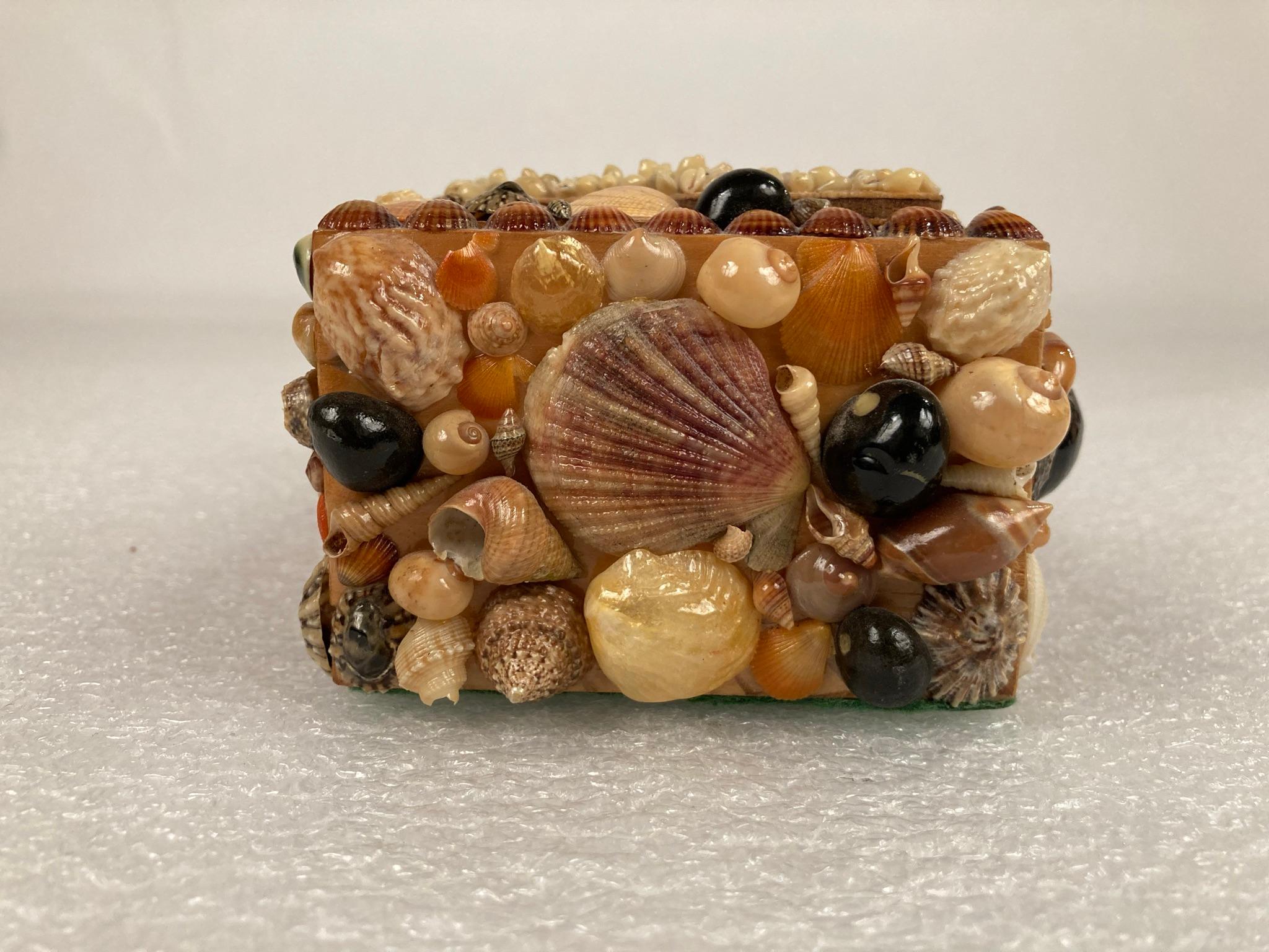 Mid Century Sea Shell Trinket Box 6