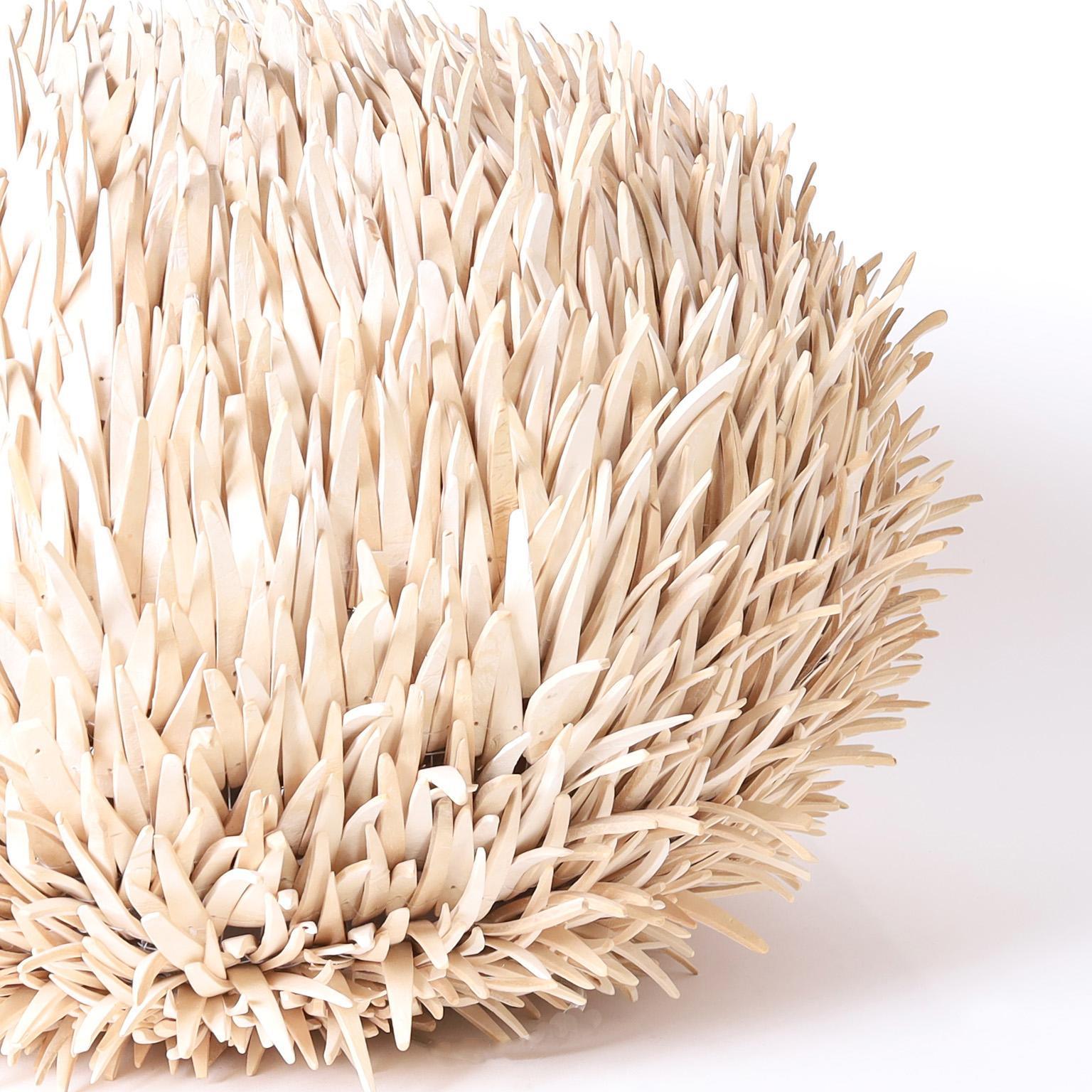 American Mid-Century Sea Urchin Table Lamp For Sale