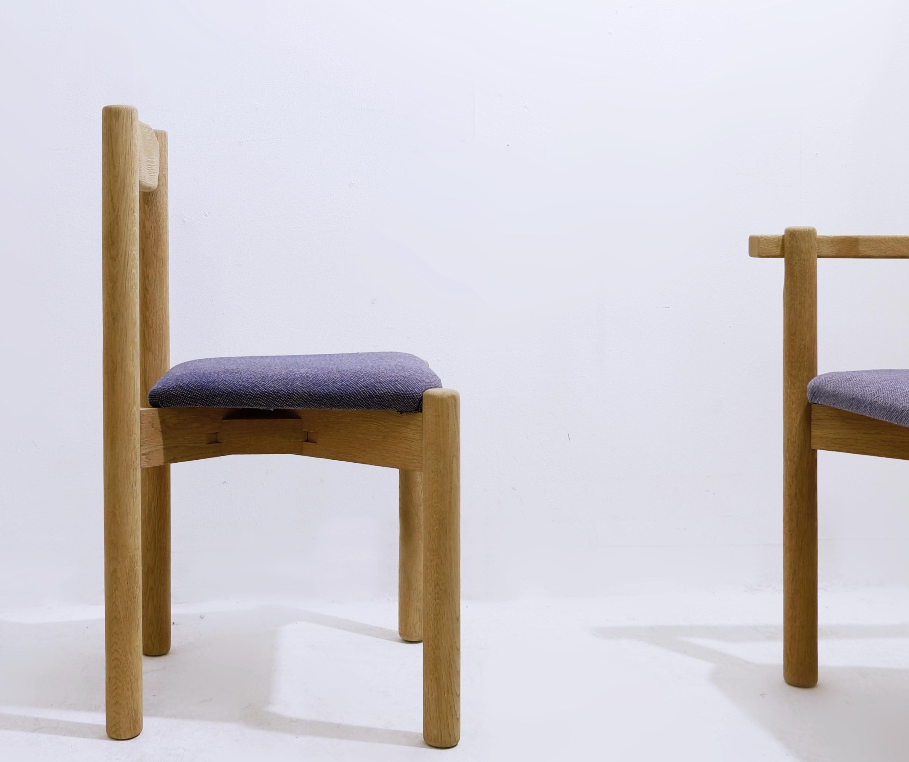 Mid-Century Seating Set 4 + 2 by Guillerme et Chambron 5