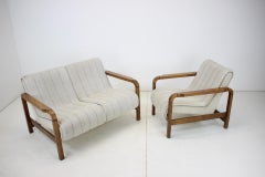 Mid-Century Seating Set, Czechoslovakia, 1970s