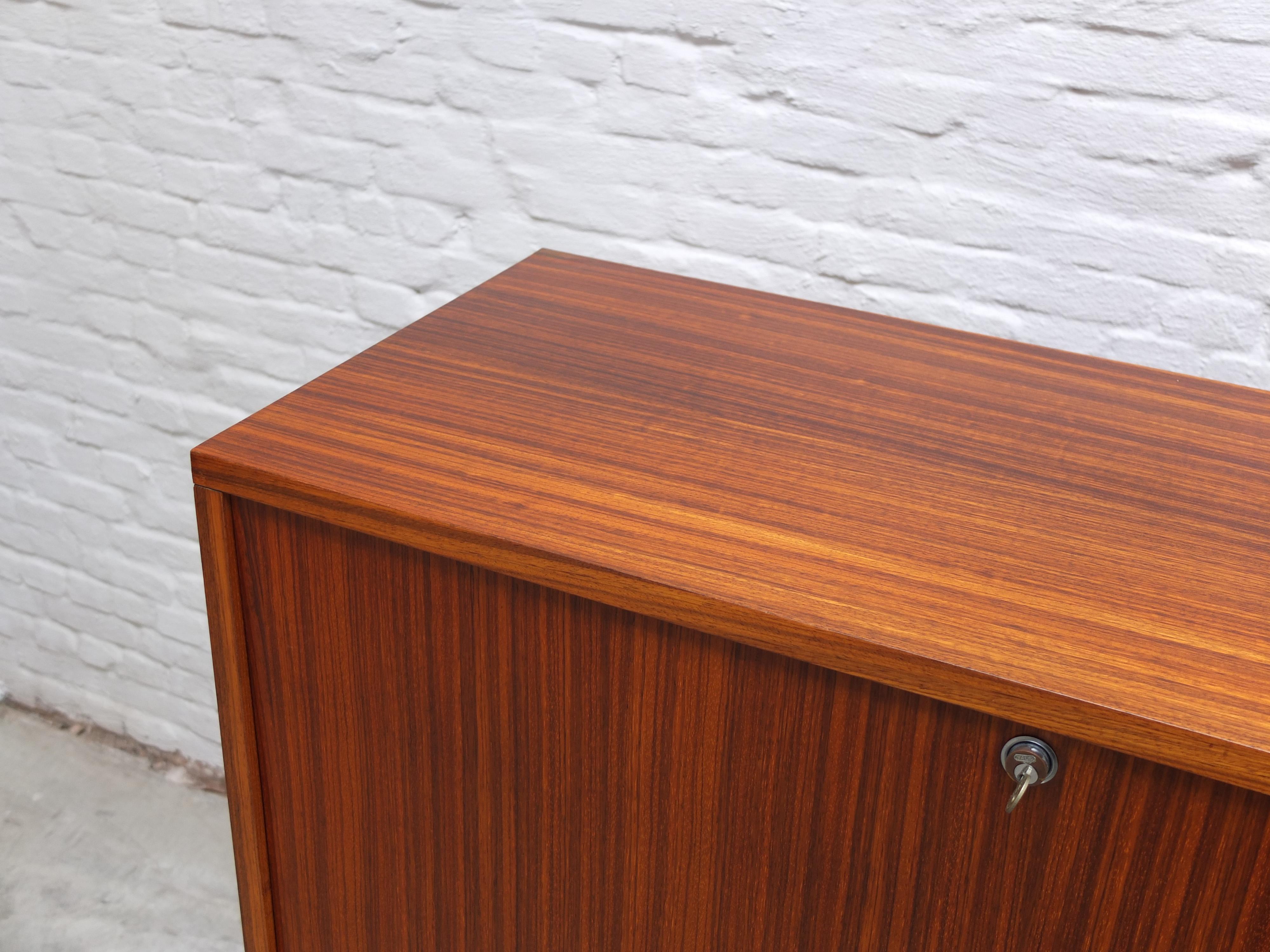 20th Century Midcentury Secretary Cabinet by Alfred Hendrickx for Belform, 1960s For Sale