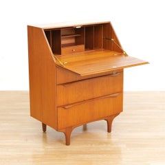Mid Century Secretary Desk Bureau by Sutcliffe of Todmorden