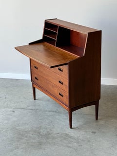 Mid-Century Secretary Desk by Hovmand Olsen for Mogens Kold