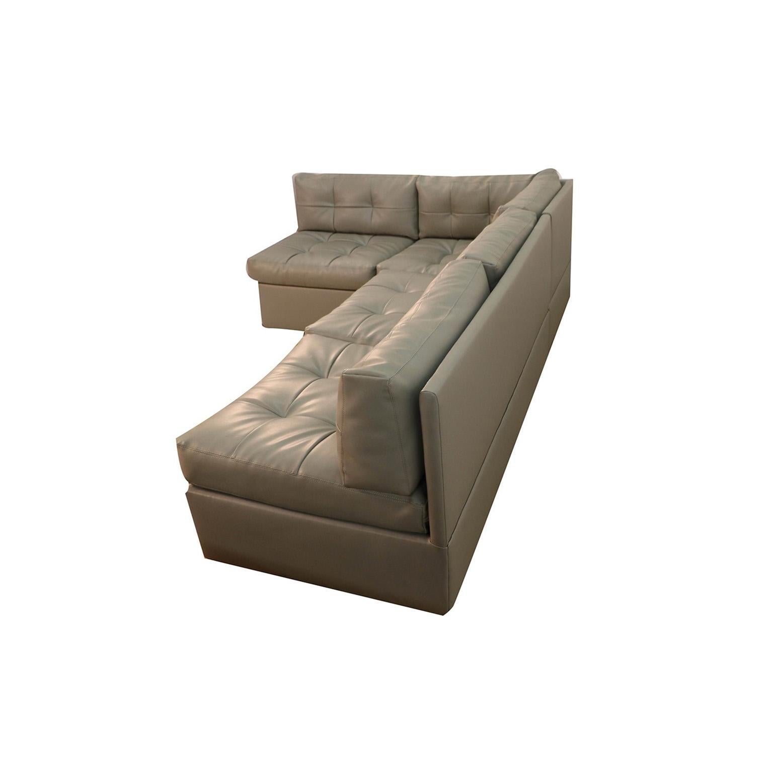 Midcentury Sectional Sofa by Preview Vladimir Kagan Style 1
