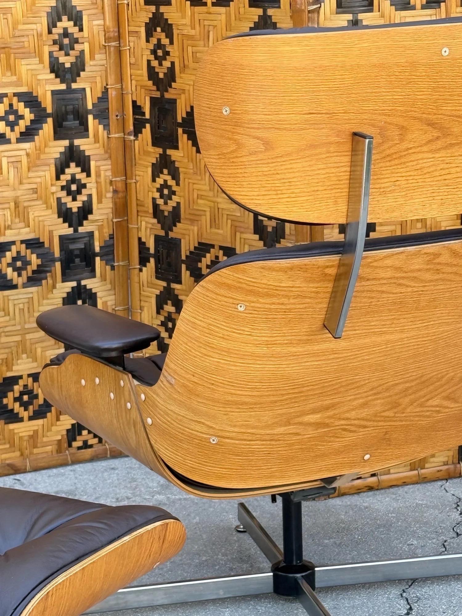 Salon et pouf Selig du milieu du siècle en vente 3