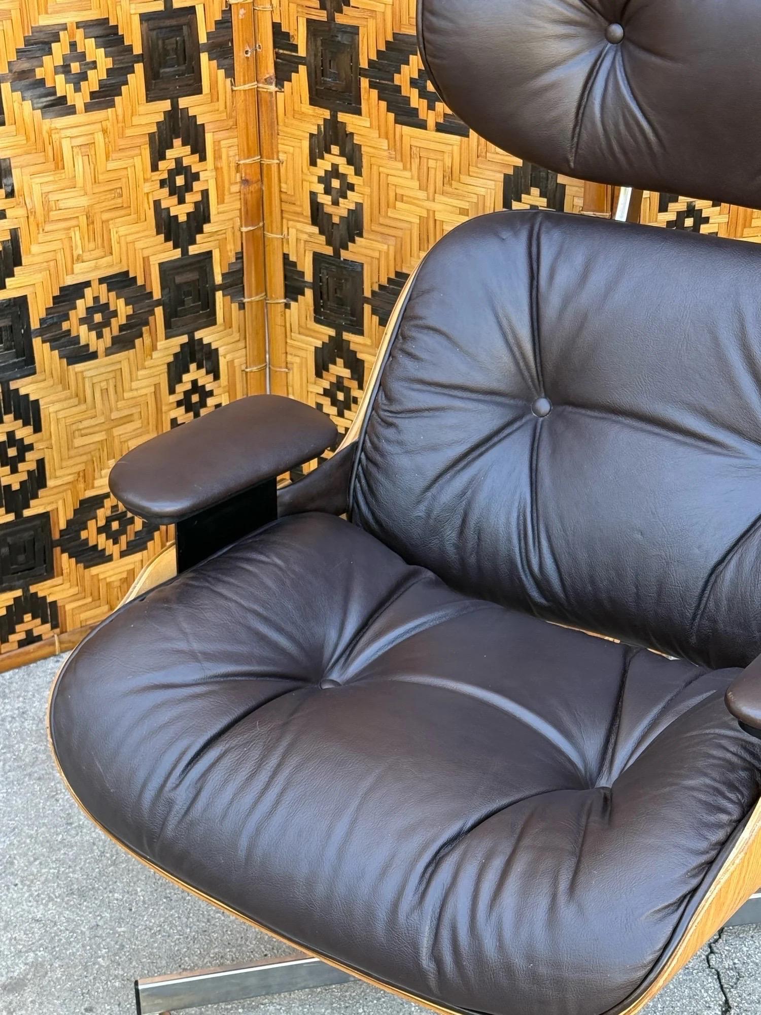 Salon et pouf Selig du milieu du siècle en vente 5