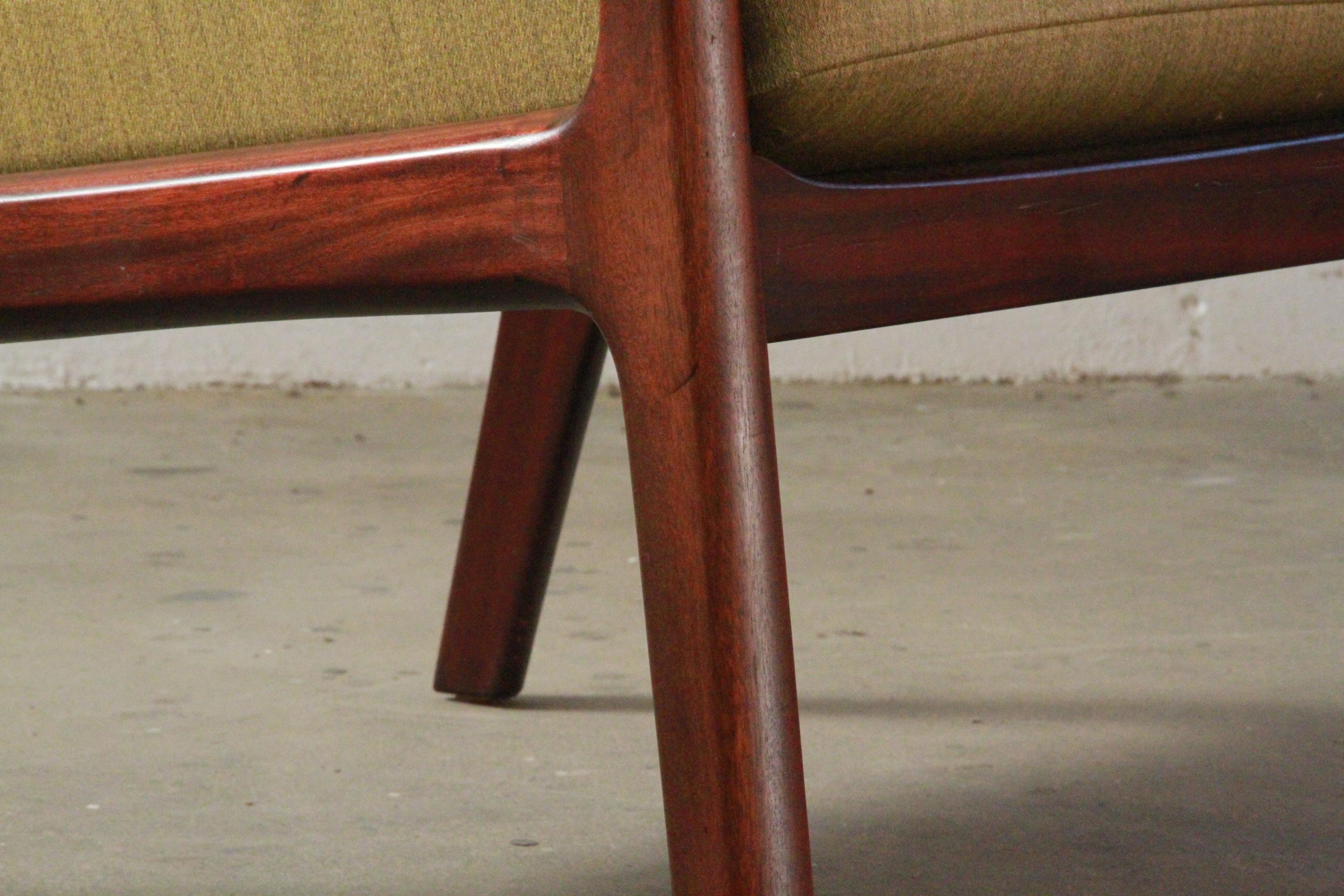 Silla Senator de Mitad de Siglo con Respaldo Alto de Ole Wanscher en venta 10