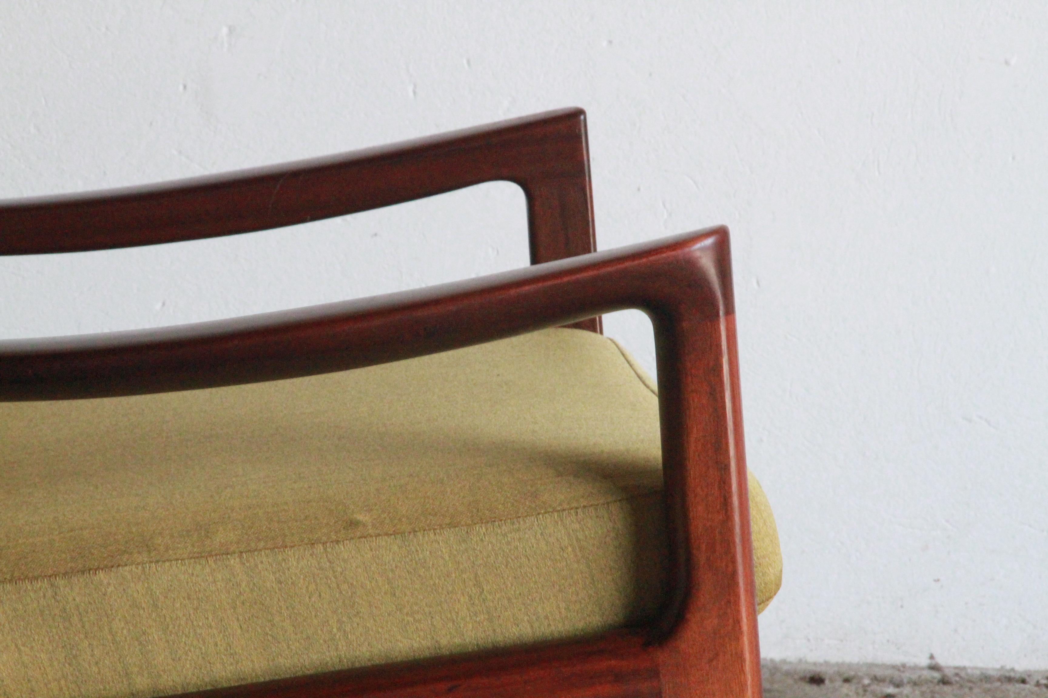 Silla Senator de Mitad de Siglo con Respaldo Alto de Ole Wanscher en venta 1
