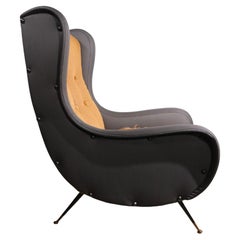 Mid-Century Senior Lounge Chair Att. to Marco Zanuso 