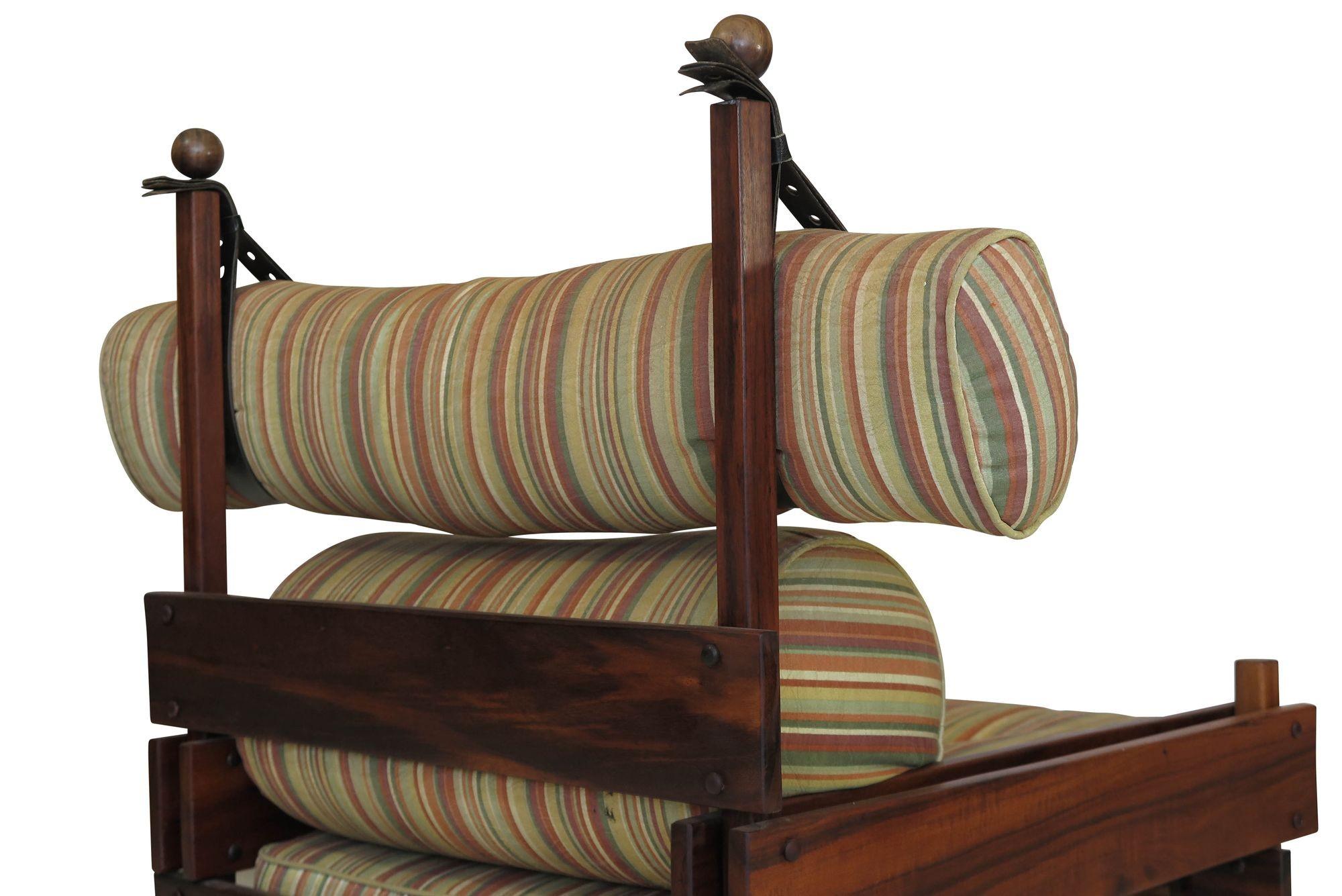 Mid-century Sergio Rodrigues Brazilian Modern Lounge Chair 3
