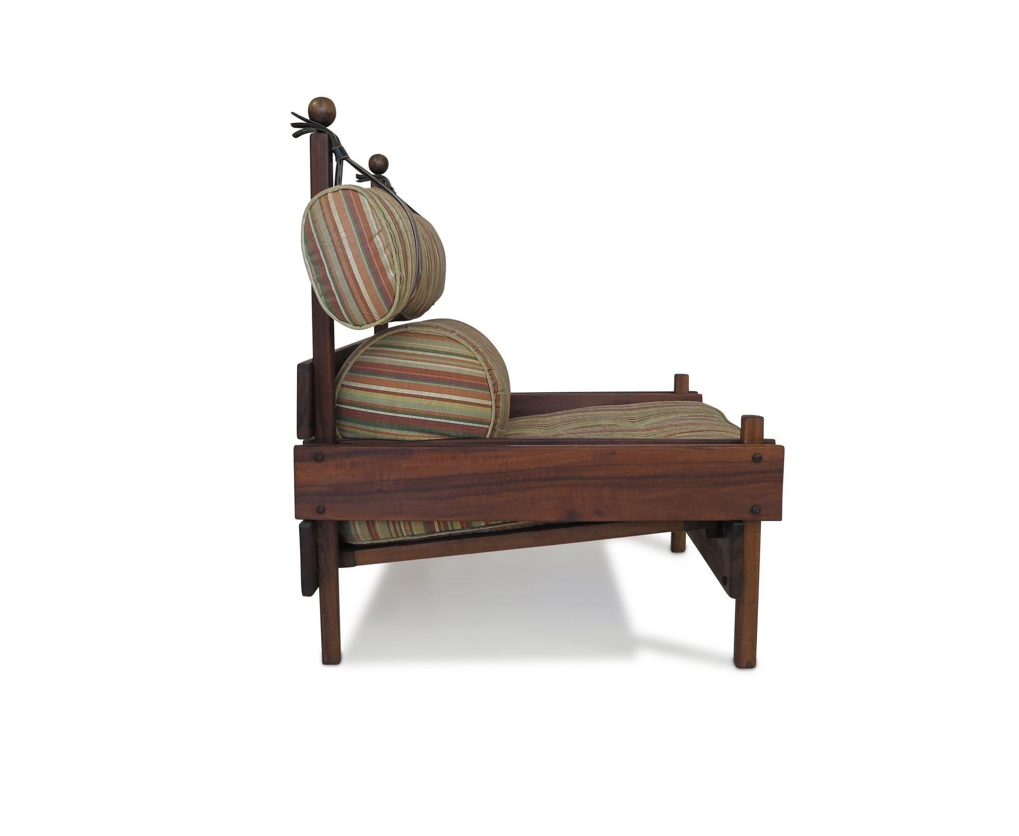 20th Century Mid-century Sergio Rodrigues Brazilian Modern Lounge Chair