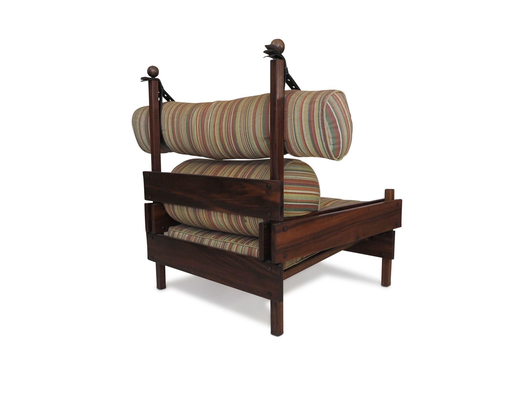 Mid-century Sergio Rodrigues Brazilian Modern Lounge Chair 1