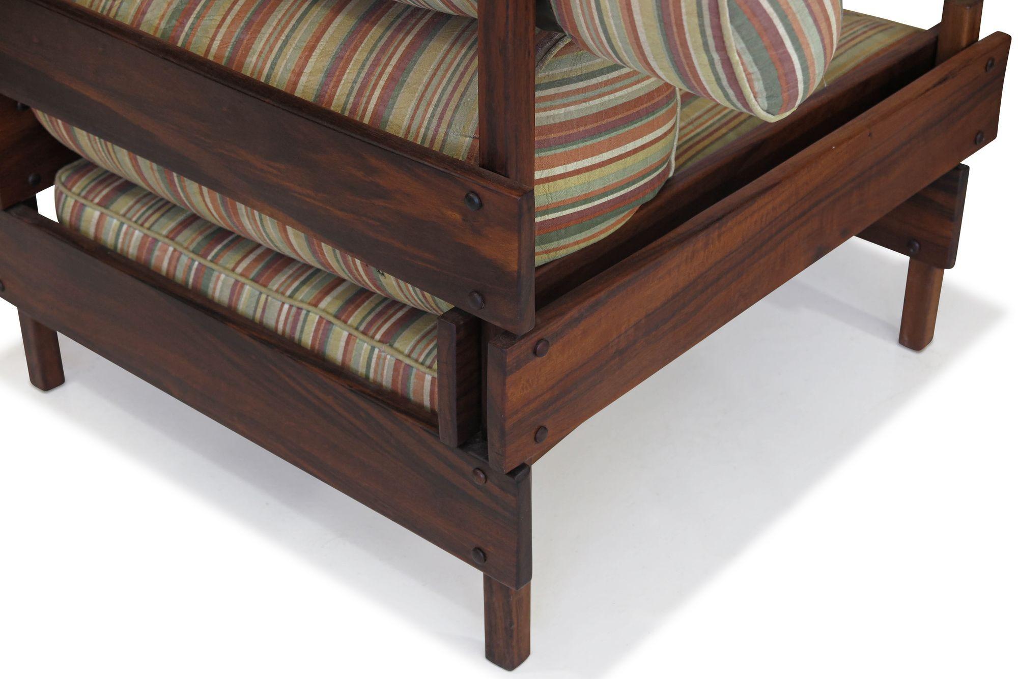 Mid-century Sergio Rodrigues Brazilian Modern Lounge Chair 2