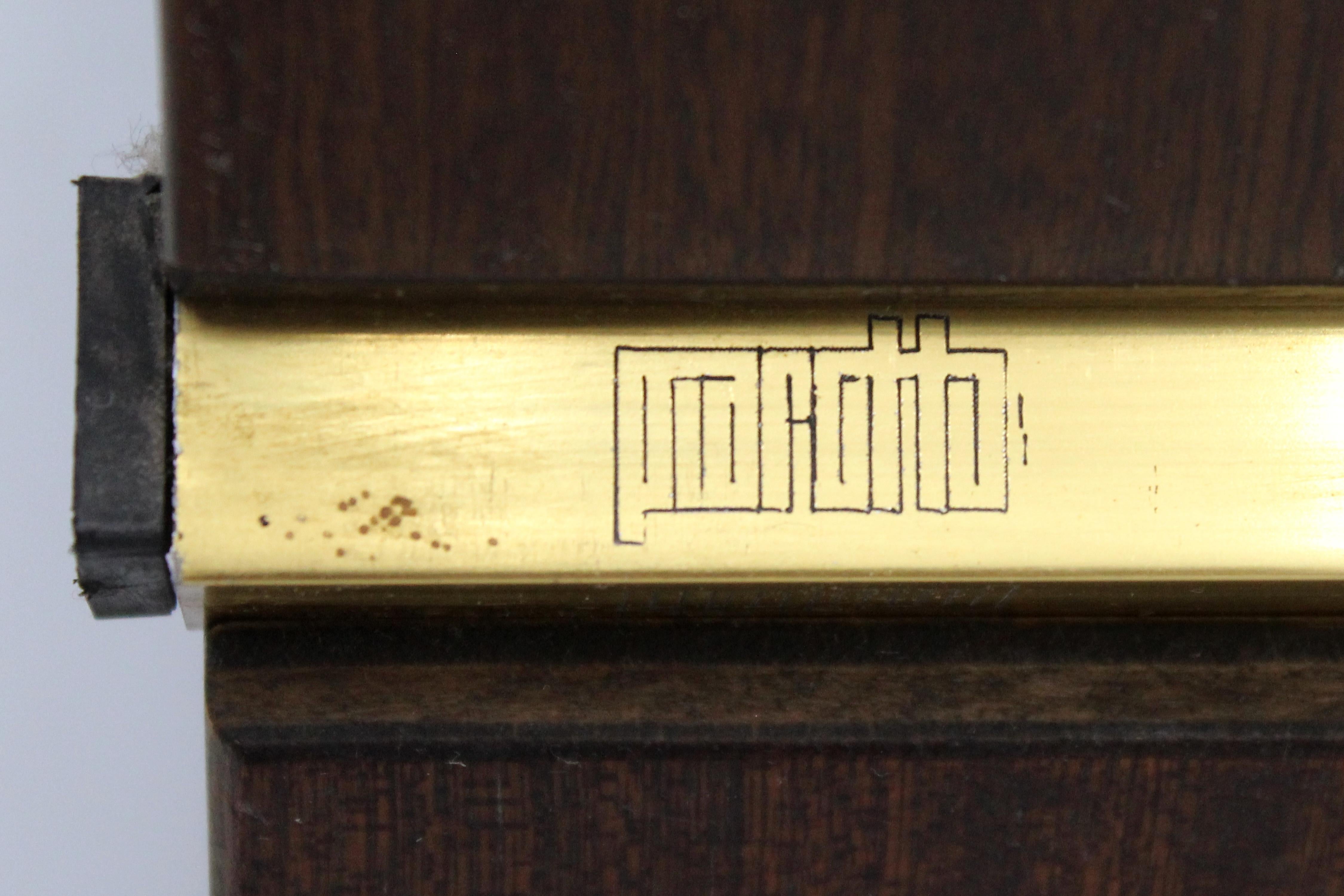 Cassettiera in legno della serie Mid-Century 