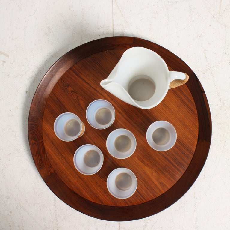Midcentury Serving Tray in Rosewood, Danish Modern, 1950s For Sale at ...