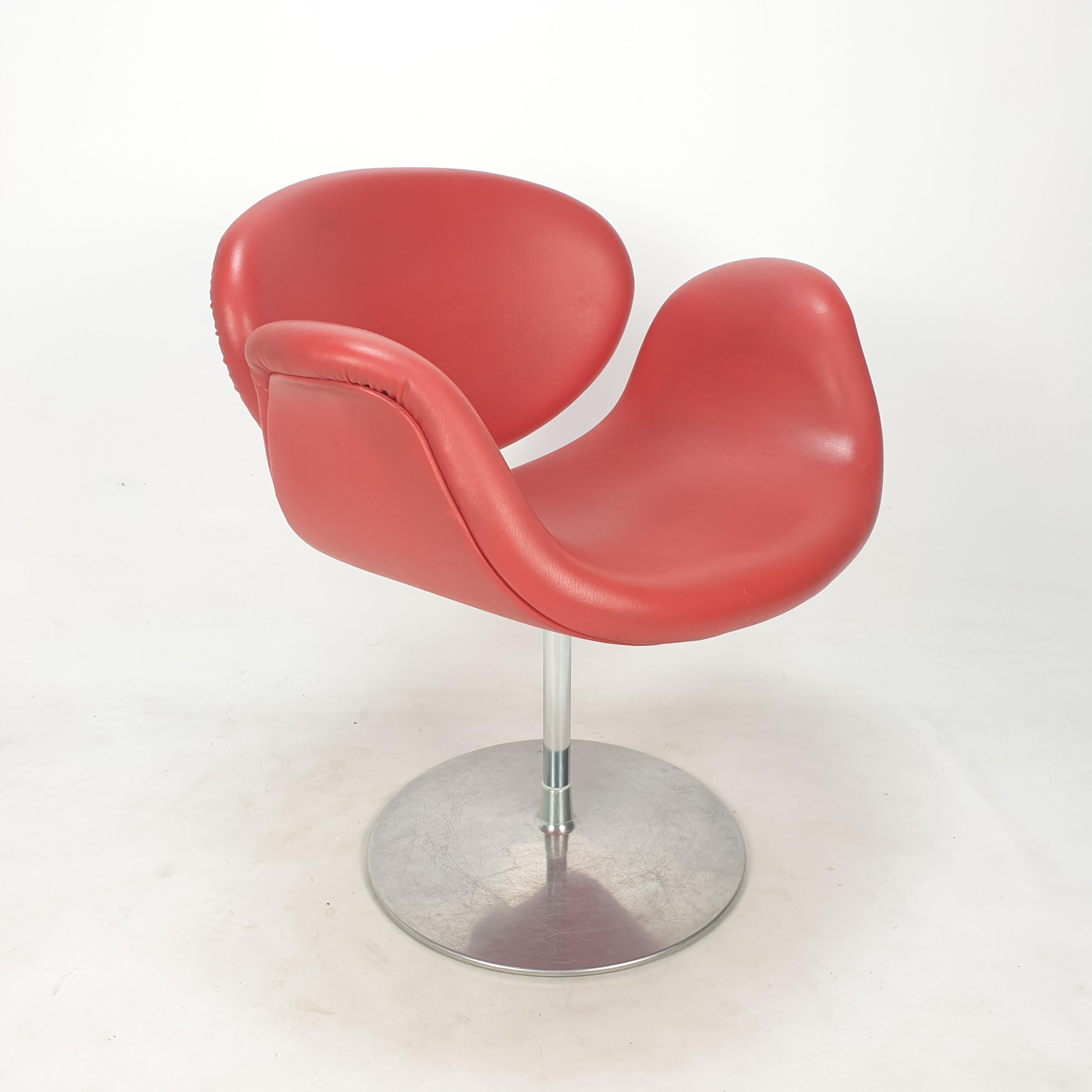 Mid-Century Set Little Tulip Armchairs by Pierre Paulin for Artifort, 1980s 4