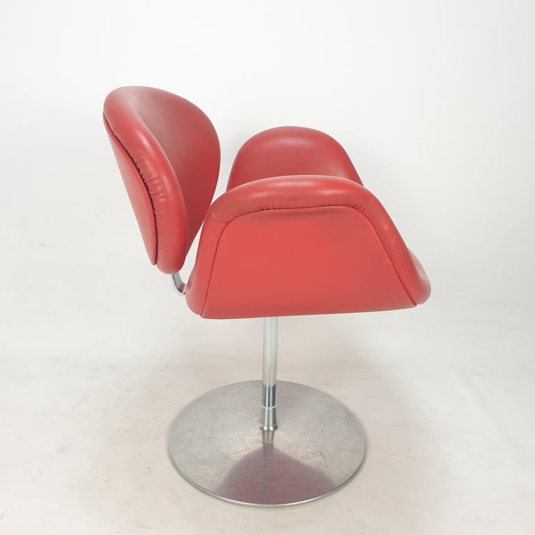 Mid-Century Set Little Tulip Armchairs by Pierre Paulin for Artifort, 1980s  For Sale at 1stDibs