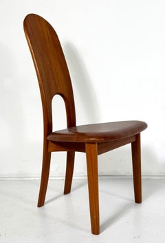 Set of Ten Mid-Century Modern Scandinavian Oak Chairs